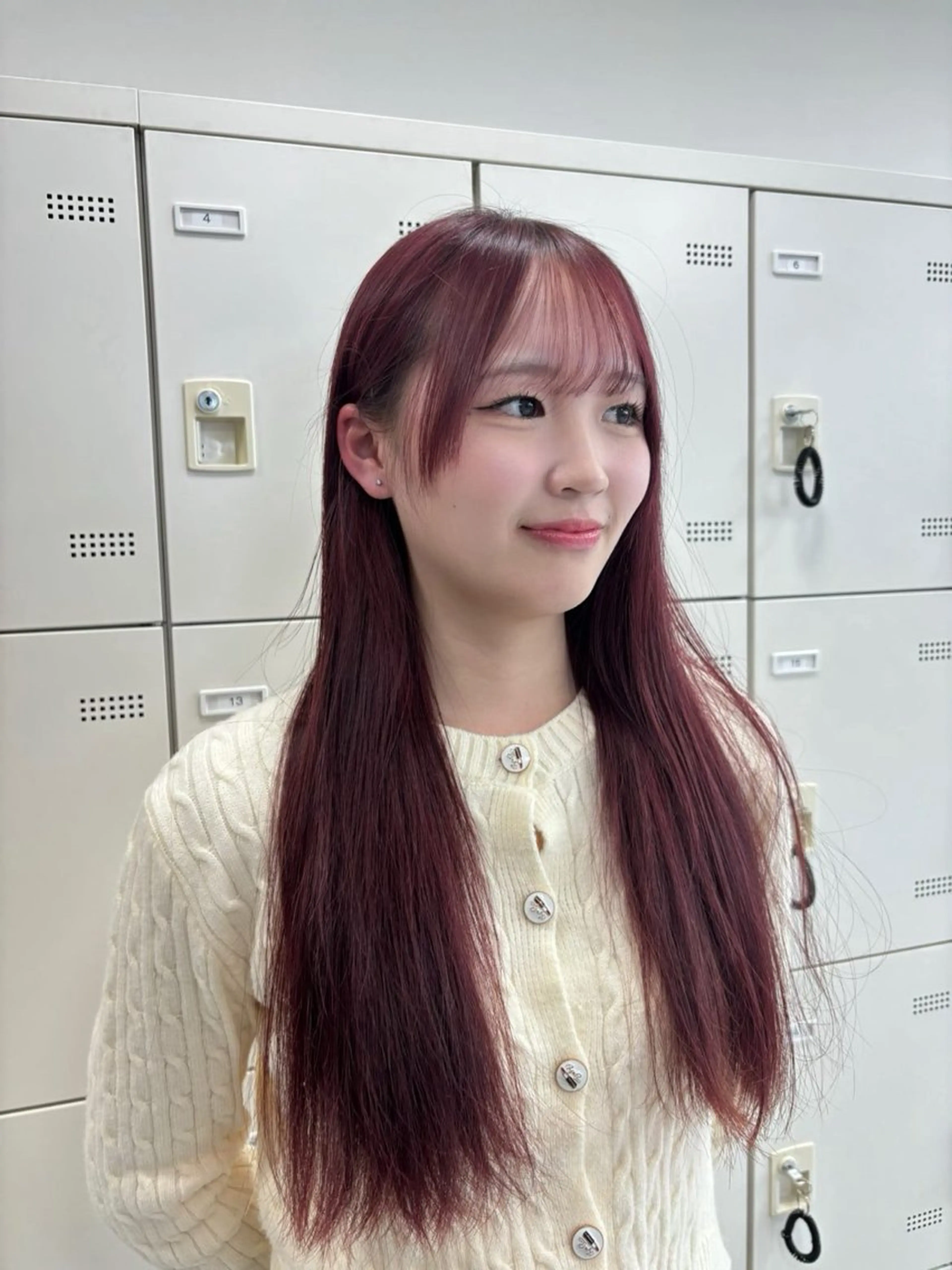 ロング カラー ヘアカラー ヘッドスパ ヘアセット 透明感ハイトーン☁️ 斗和🫧天神のヘアスタイル