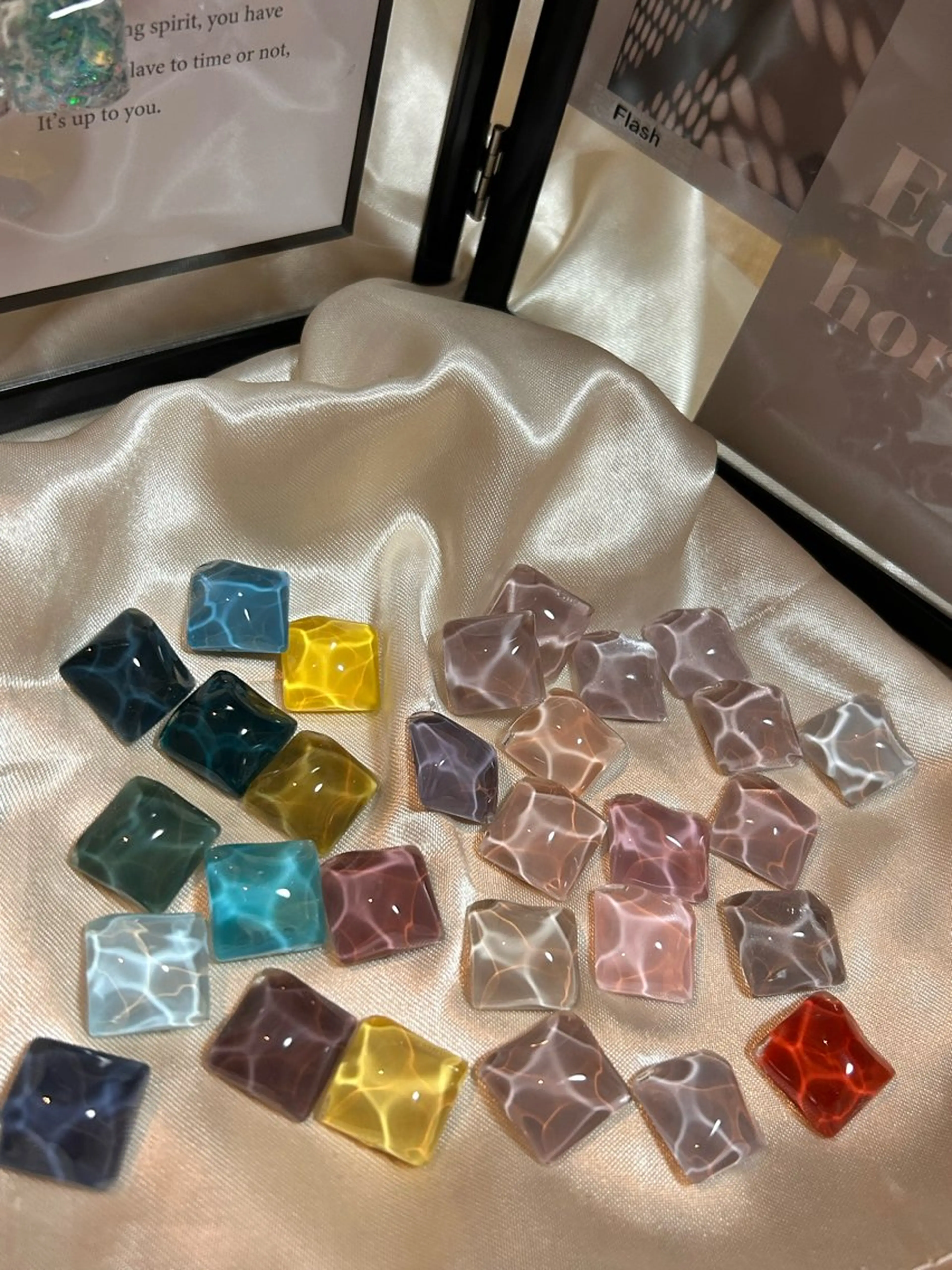 写真のカラーチャート色限定🩵🩷🩶ワンカラー・グラデーション（オフあり＋¥500）　日付リクエスト受付中ᝰ✍︎ ꙳⋆の写真