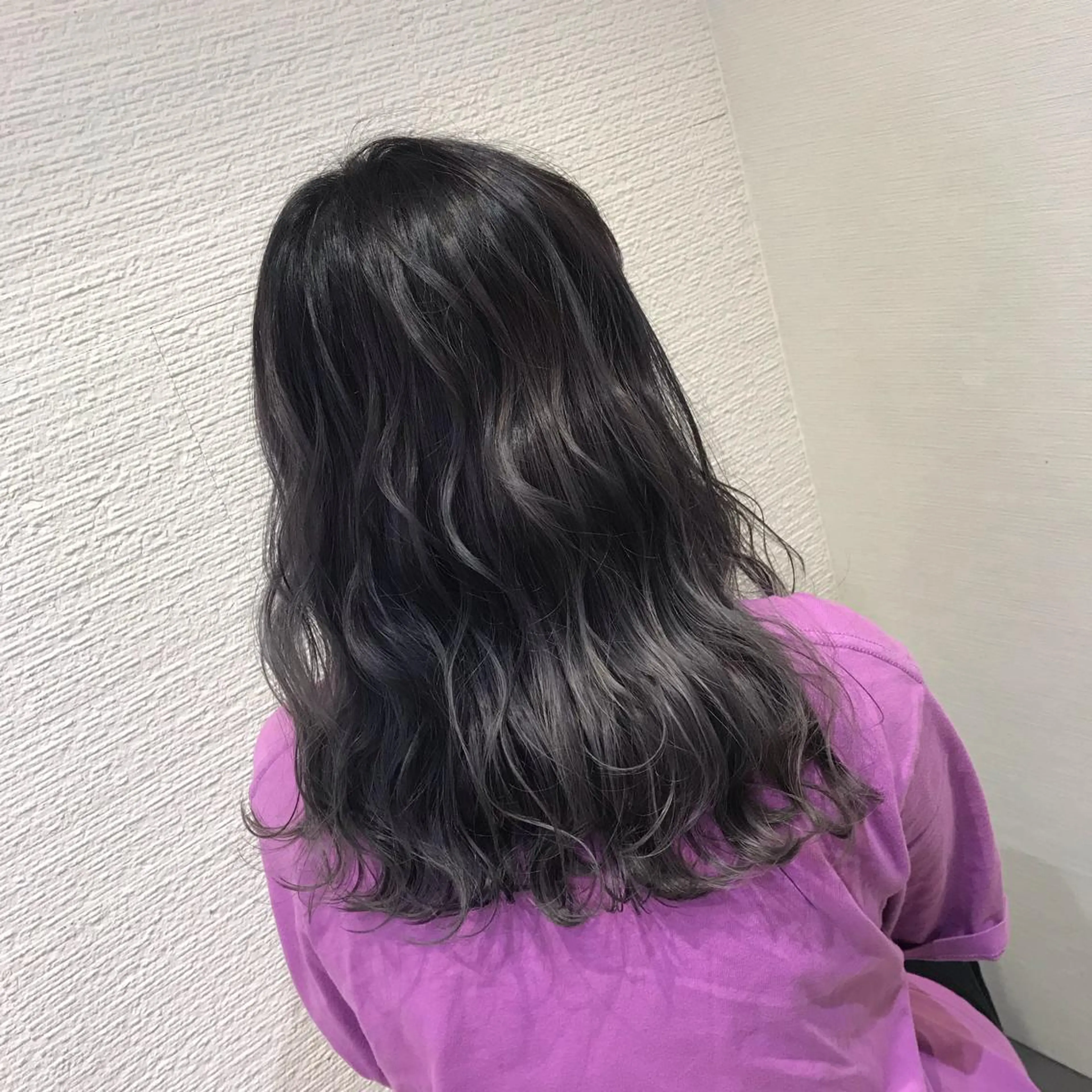 ロング カラー ブリーチ 【メンズ縮毛矯正】 田中秀斗のヘアスタイル