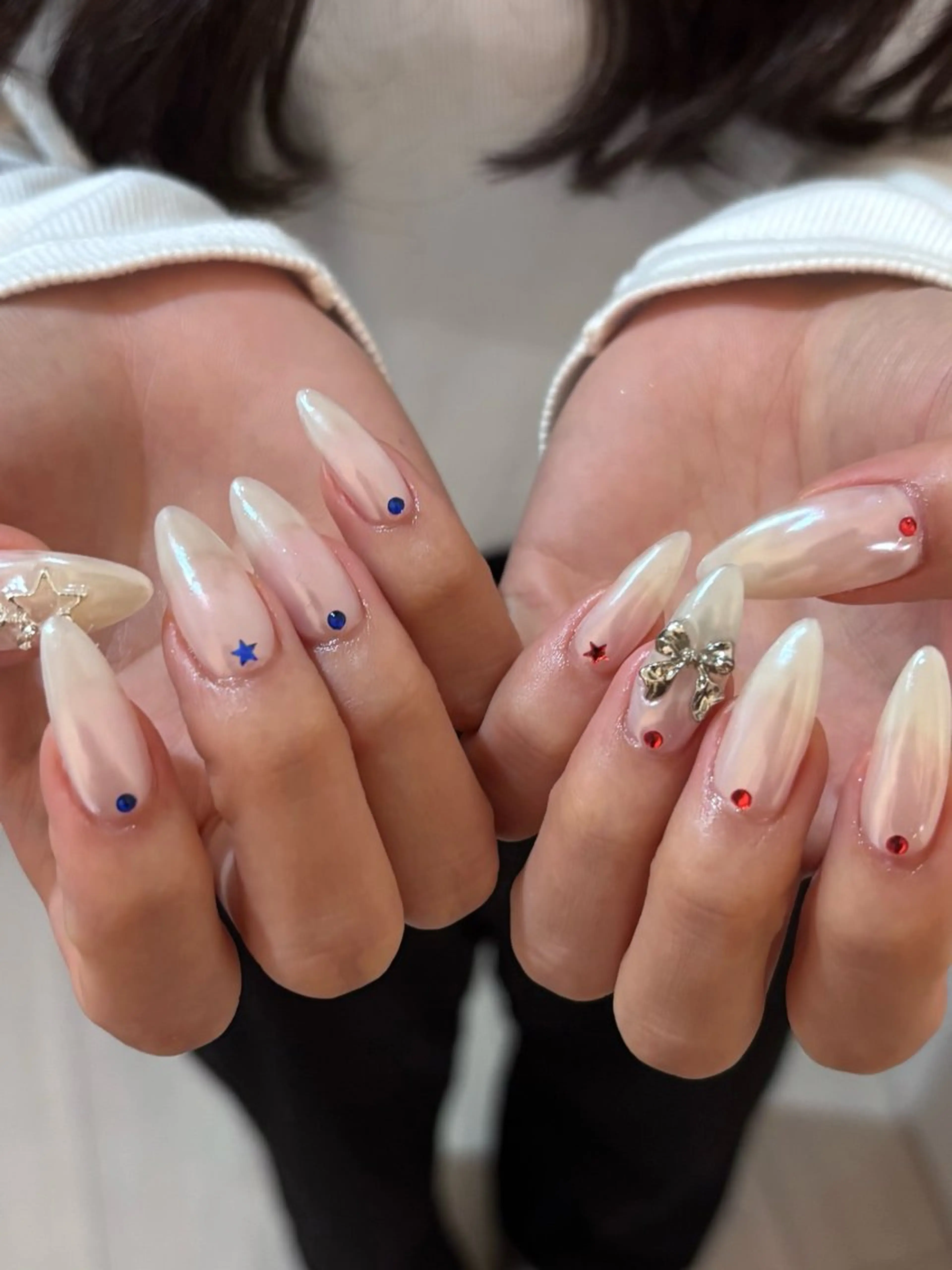 ネイル ハンドネイル mimi 高石桃朱のネイルデザイン