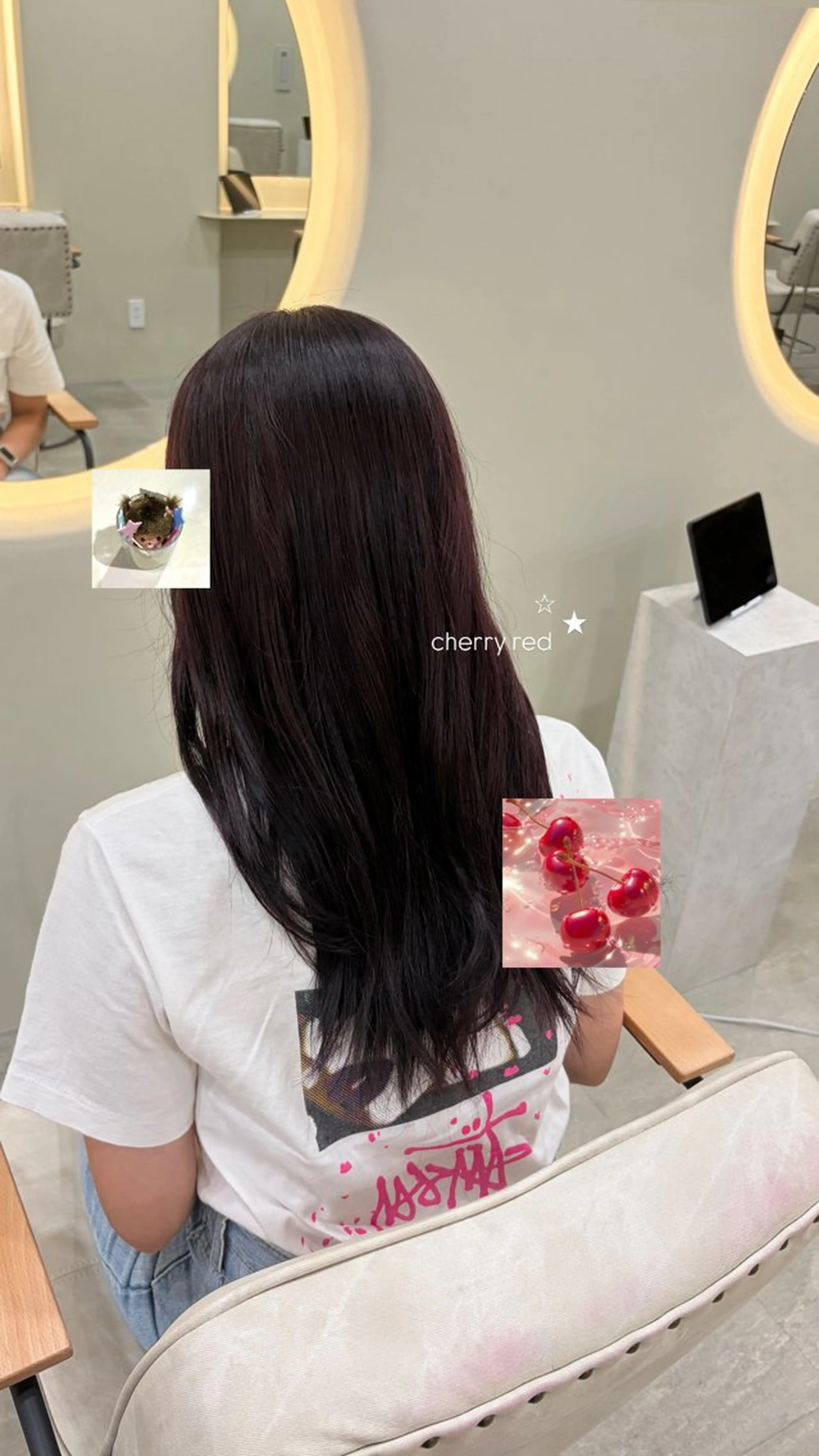 【リピーター様割♪】透明感ワンカラー+髪質改善トリートメント(超音波アイロン付き)の写真