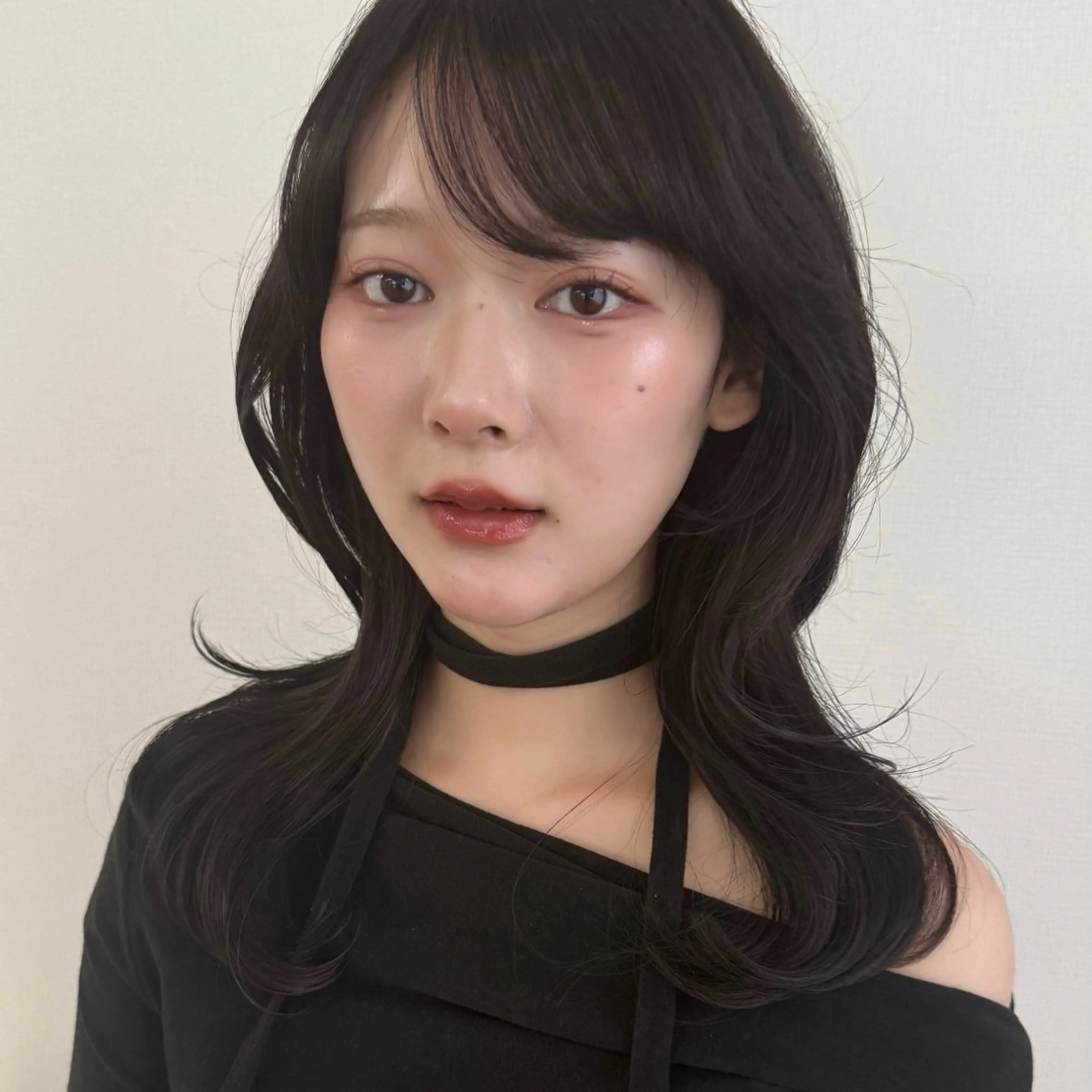 セミロング カラー ブリーチ ブリーチなしカラー 髪質改善 韓国風ヘア 似合わせカット 💫ケアブリーチ✨️ 久留米髪質改善🫧のヘアスタイル