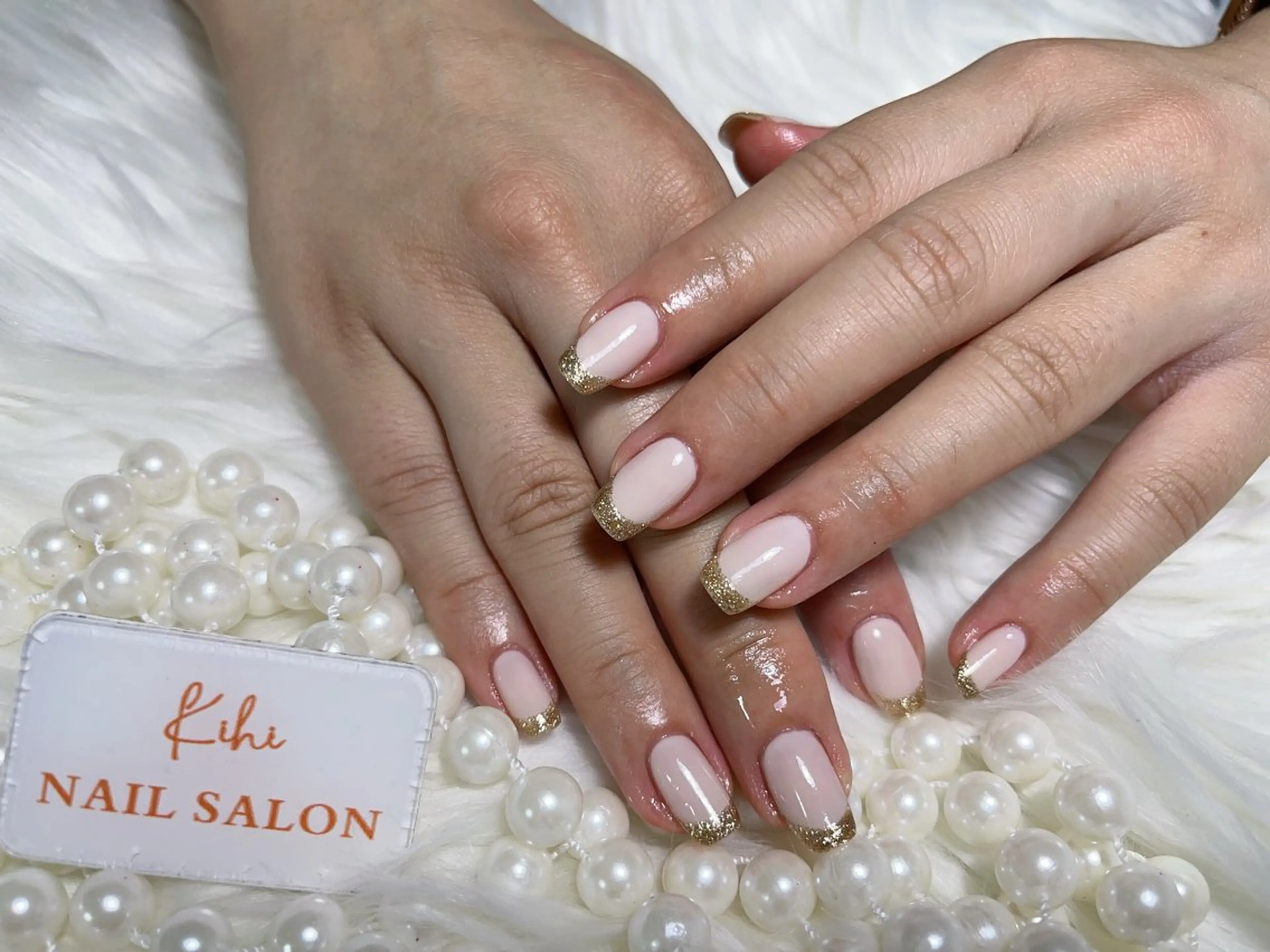 ネイル フレンチネイル 福島 みきのネイルデザイン