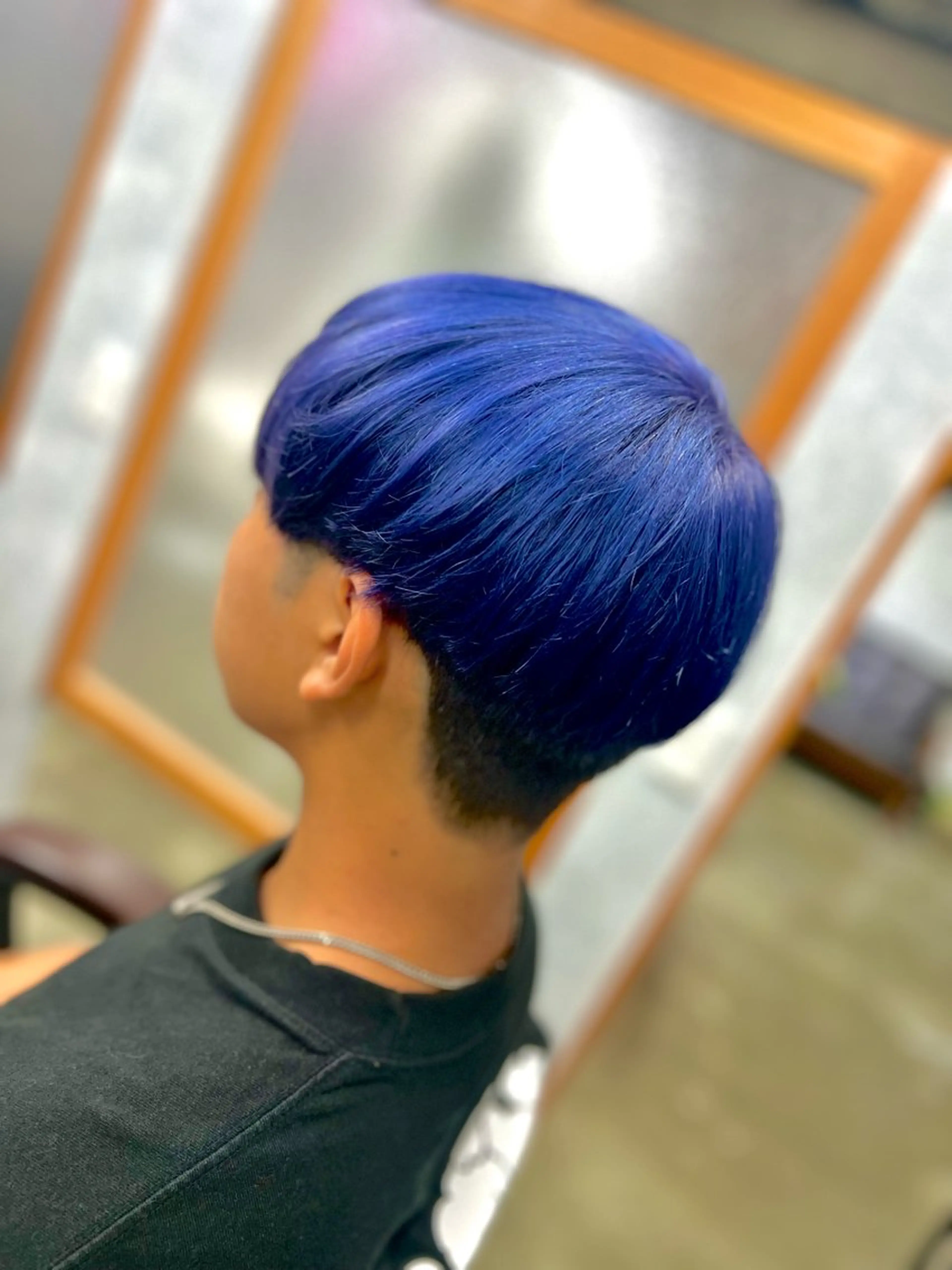 ショート カラー メンズ マッシュ ショートヘア ヘアカラー Style Tのヘアスタイル