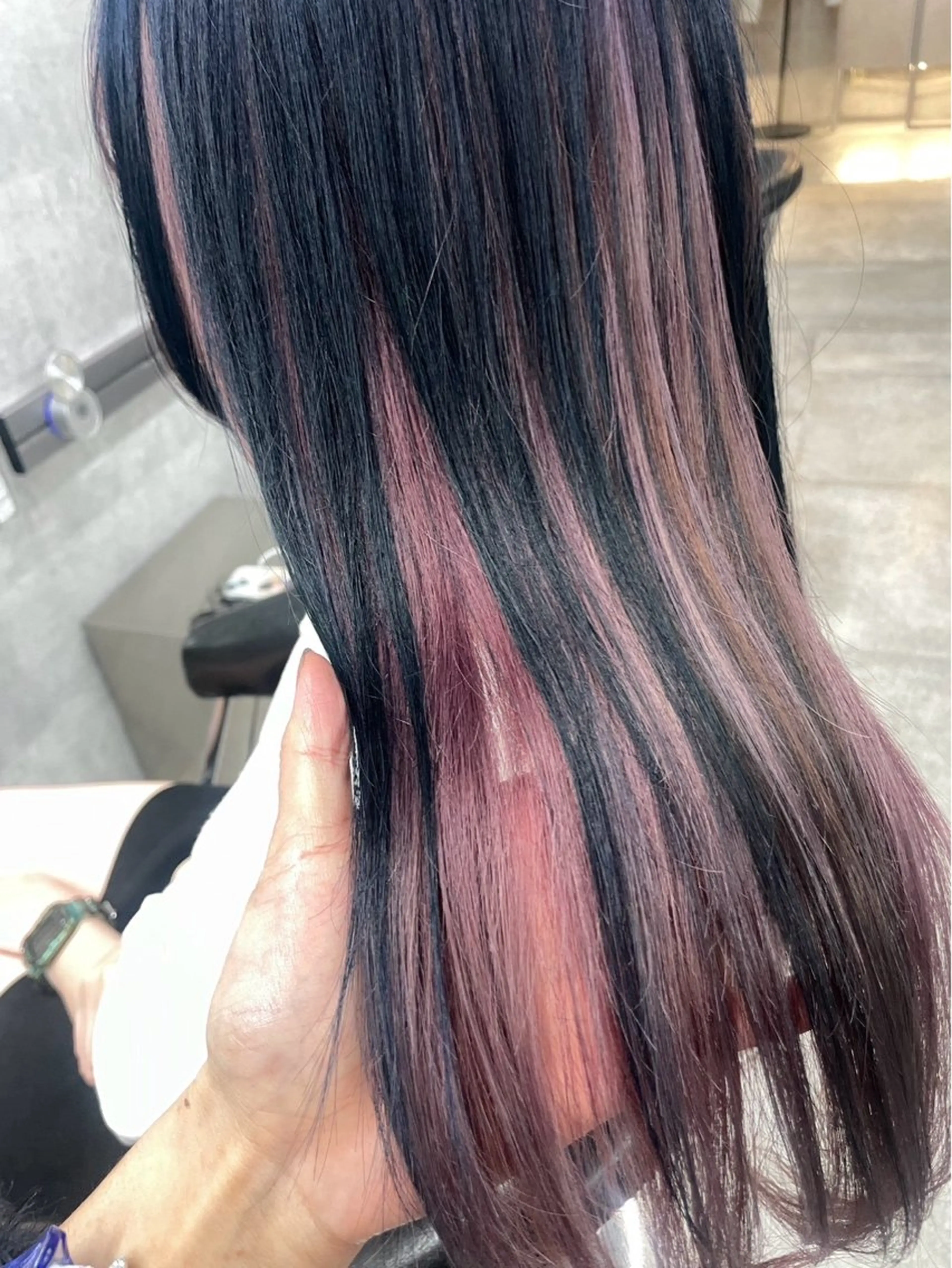 ロング カラー カット ヘアカラー トリートメント NOOS omotesando所属・あなたのお悩み改善" You"💚❤️💛のヘアスタイル