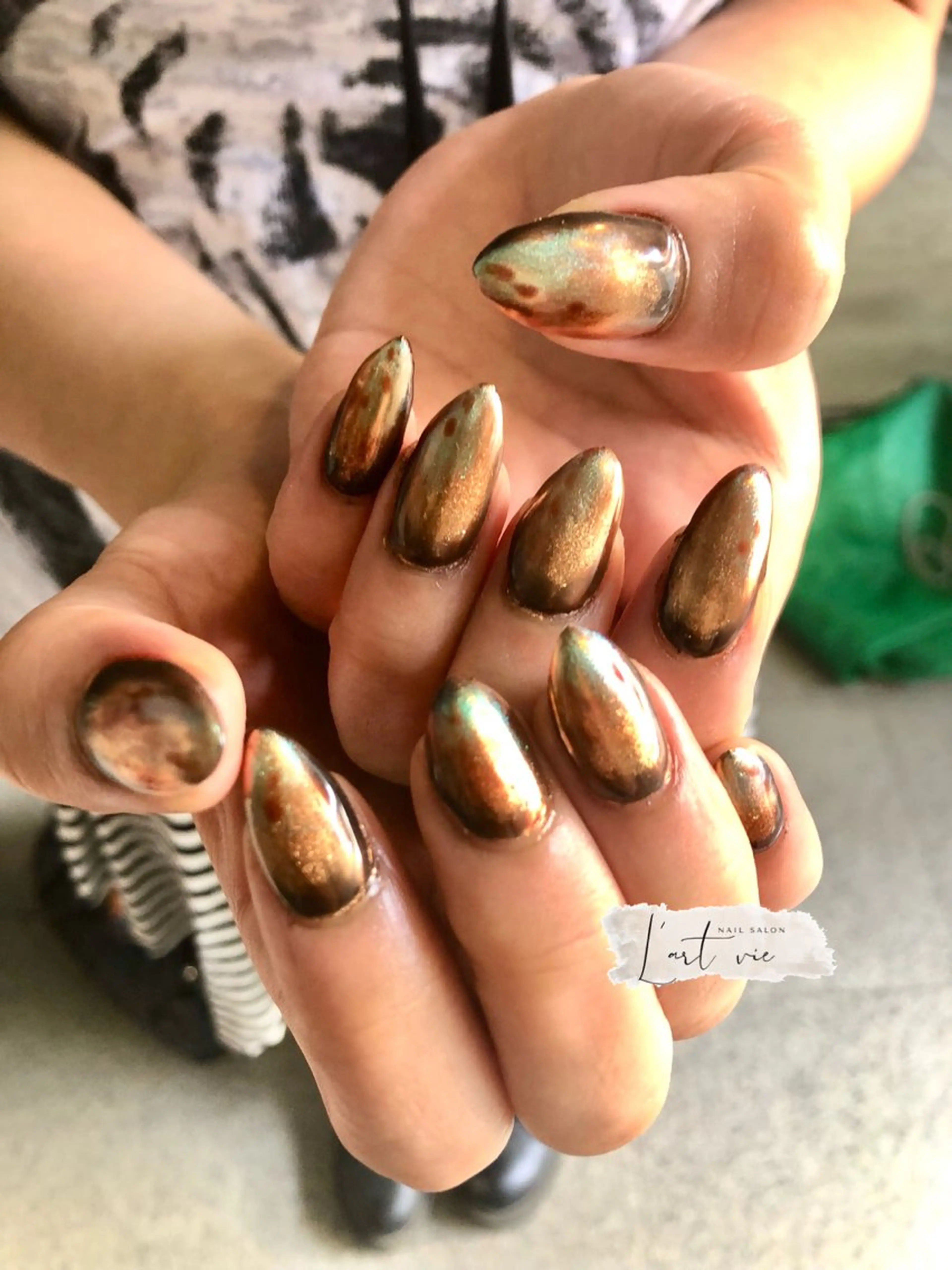 ネイル ハンドネイル NailSalon L’artVieのネイルデザイン