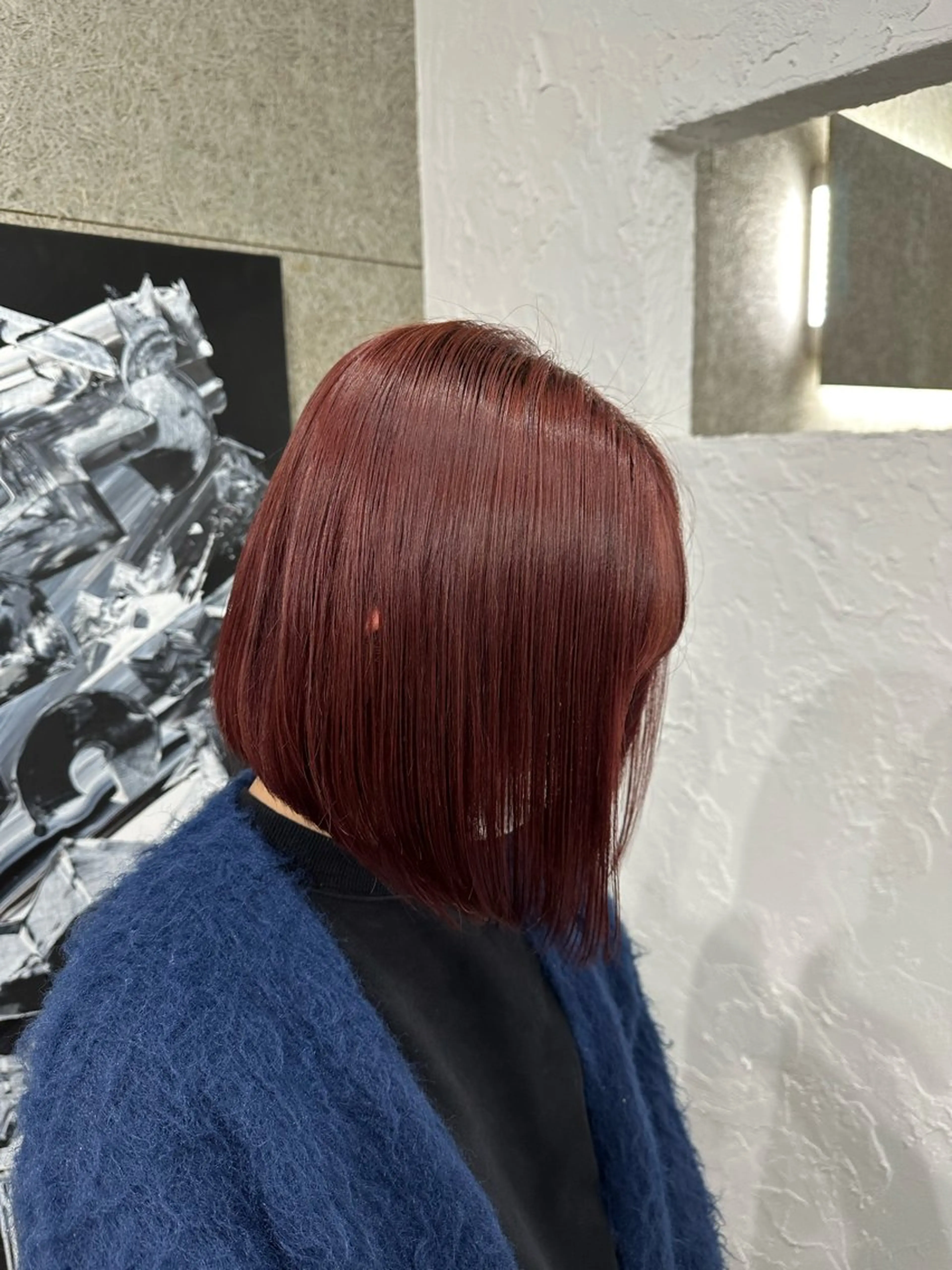 ミディアム Iwama momokaのヘアスタイル