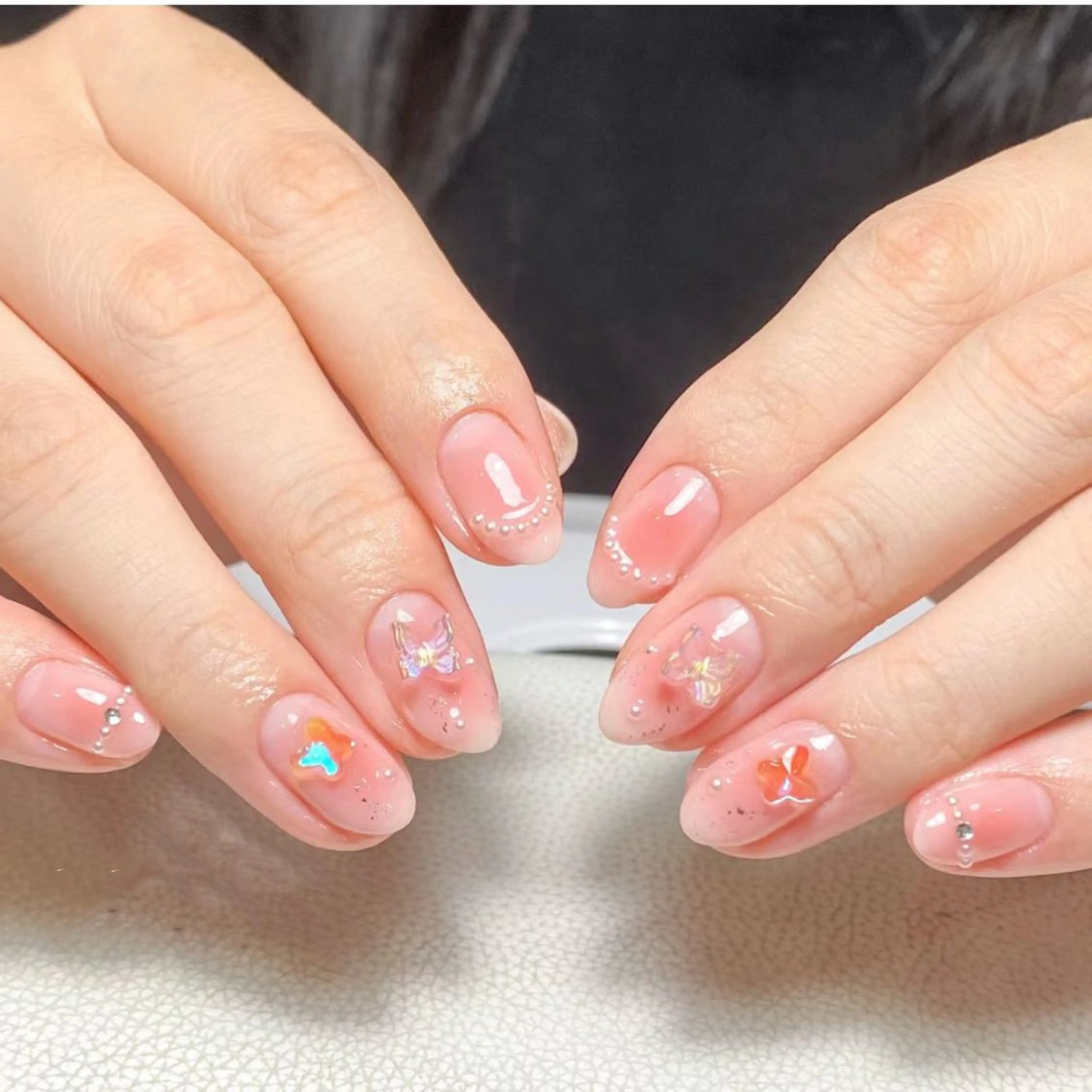 ネイル ハンドネイル 🍑 momo_nailのネイルデザイン