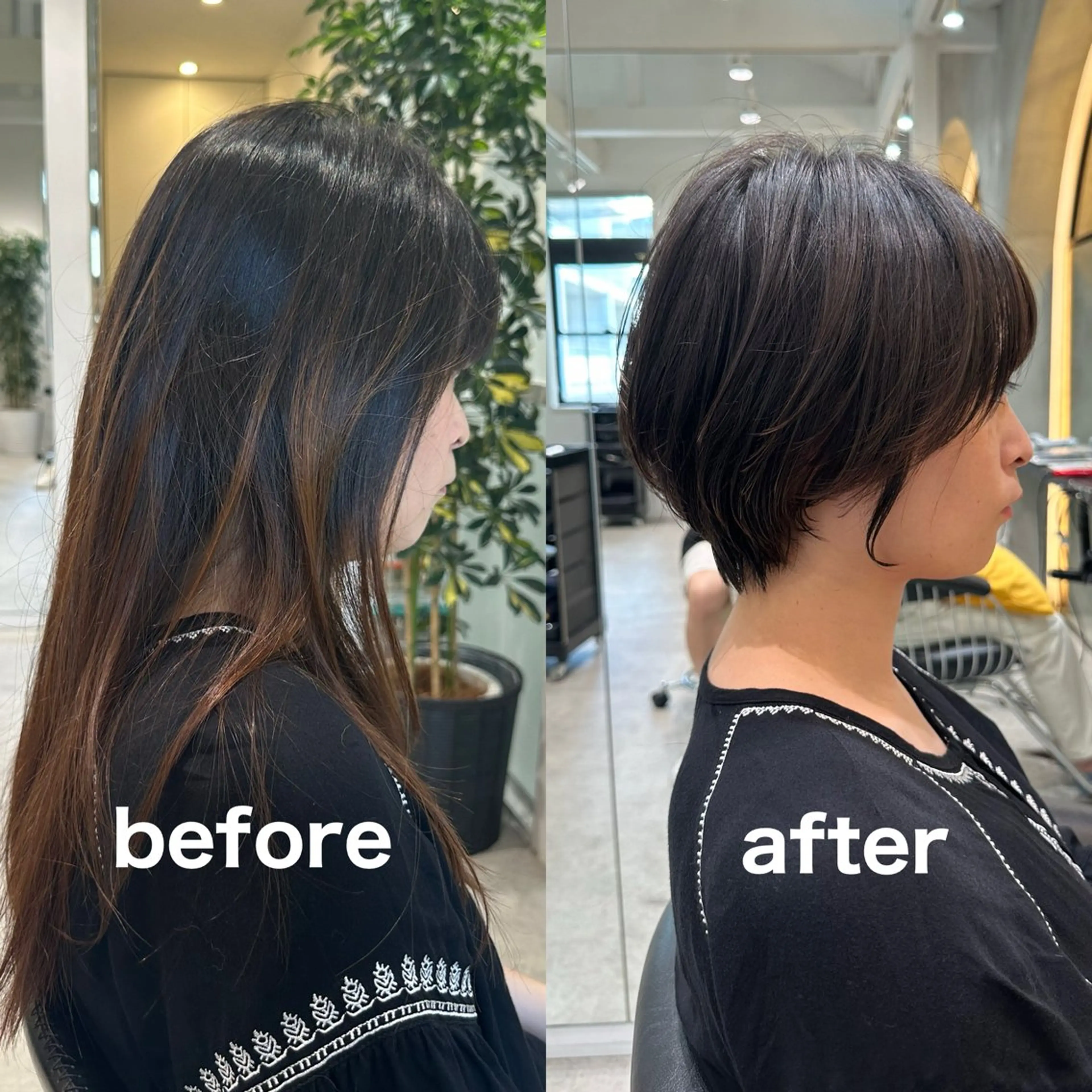 ショート カット ヘアカラー トリートメント ヘッドスパ taiga ショート /レイヤー/矯正🌈のヘアスタイル