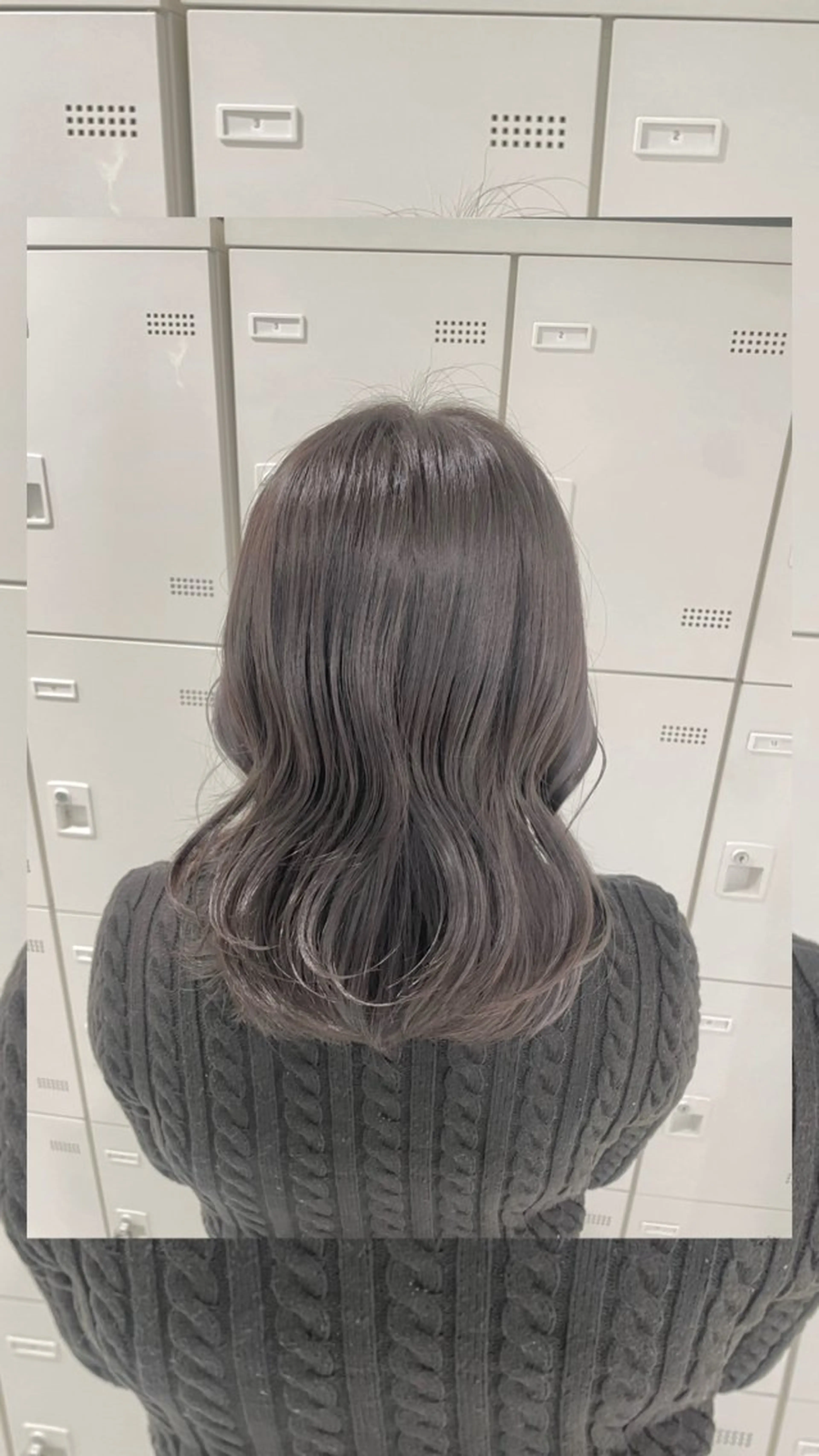 ミディアム カラー パーマ ヘアアレンジ メンズ カット ヘアカラー ヘッドスパ ブリーチカラー/似合 せ🎀amika🎀のヘアスタイル