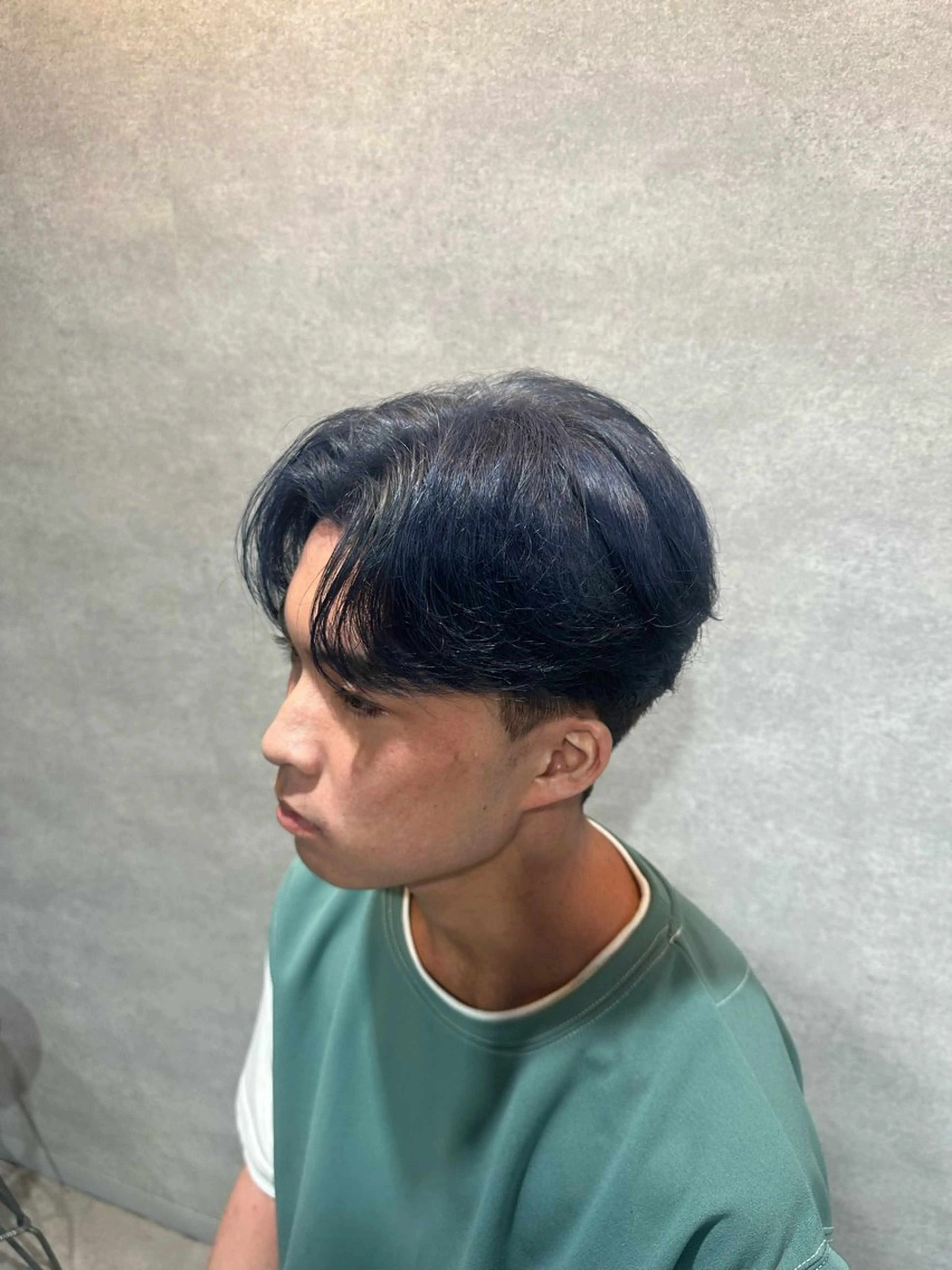 カラー メンズ メンズブリーチ メンズハイトーン マッシュ メンズウルフカット ベージュカラー メンズ特化💎 nayu❄️のヘアスタイル