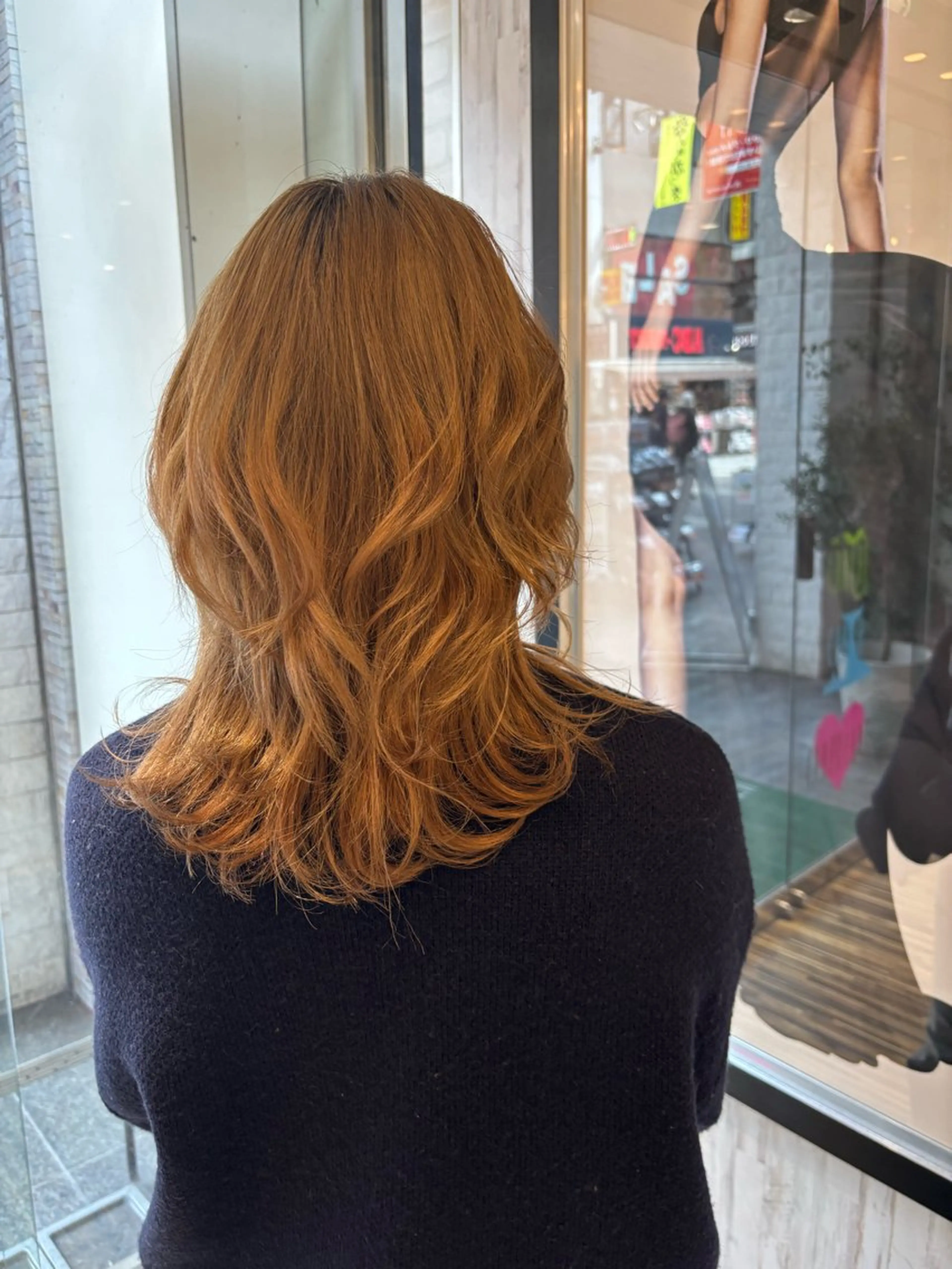 ミディアム ヘアカラー トリートメント EARTH 寺本尚生のヘアスタイル