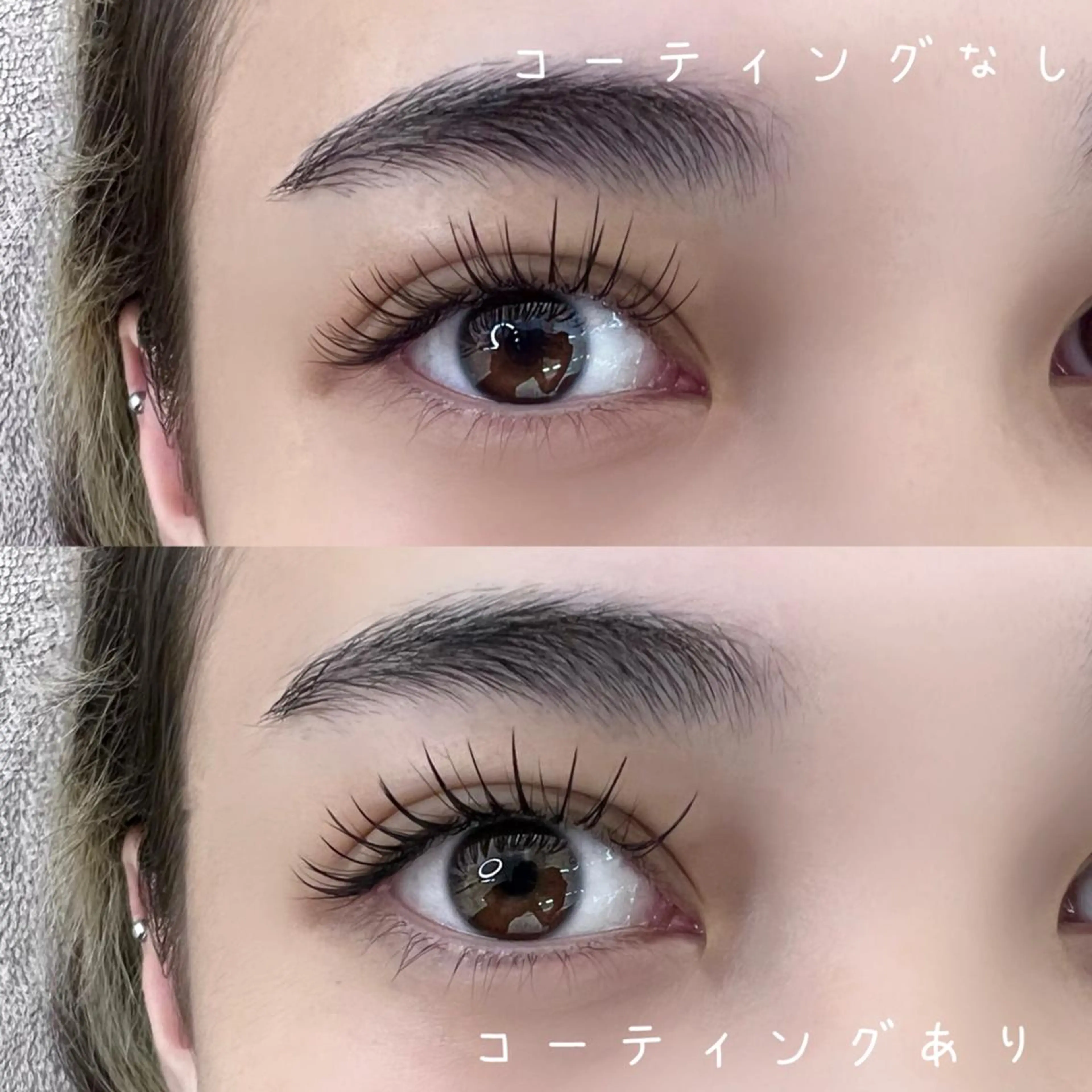 【モデル様募集中】パリジェンヌラッシュリフト×フラットラッシュ80～100本の写真