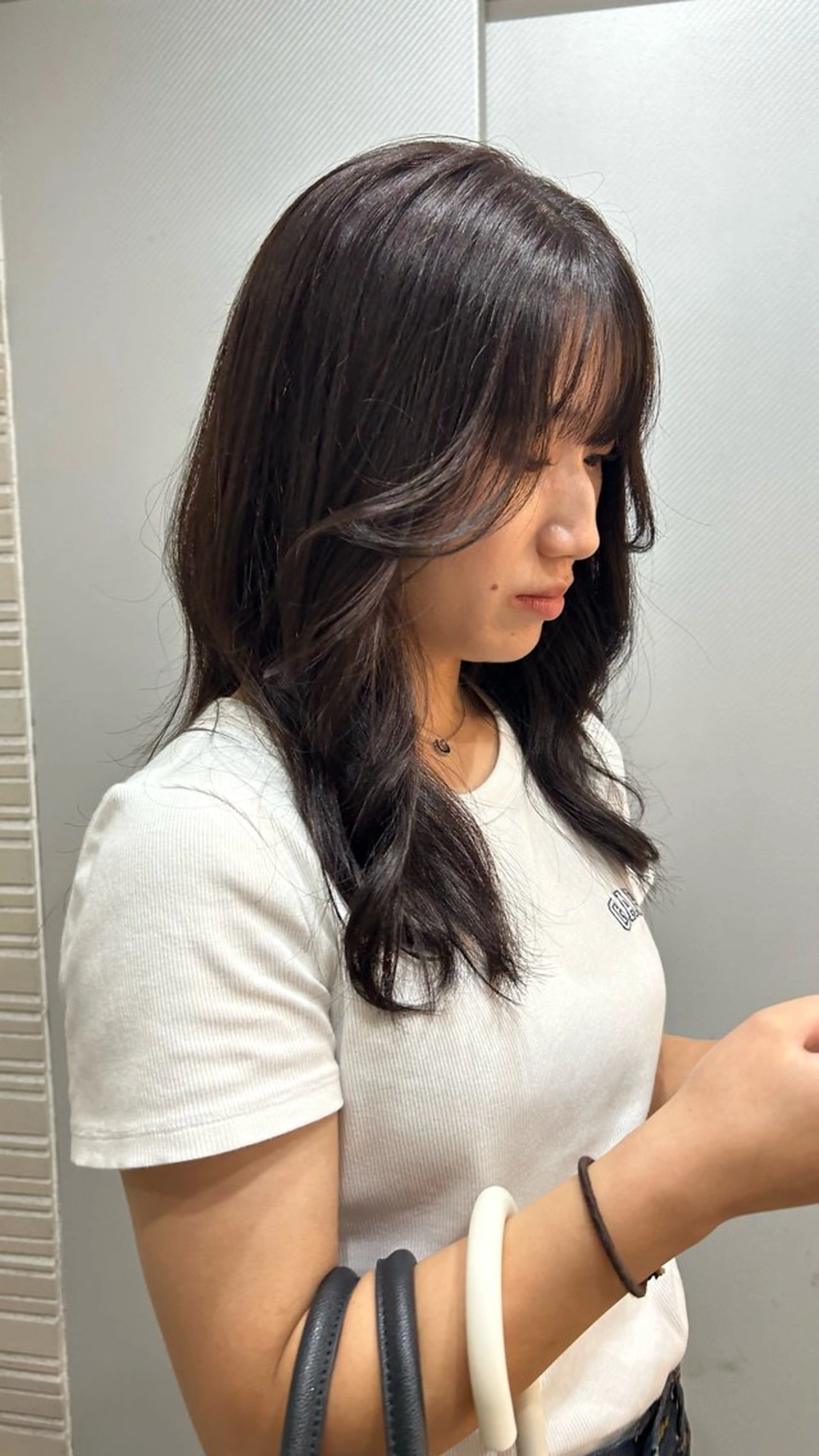 セミロング カラー 名古屋栄/ブリーチ/ ボブ🧃木下桃嘉のヘアスタイル