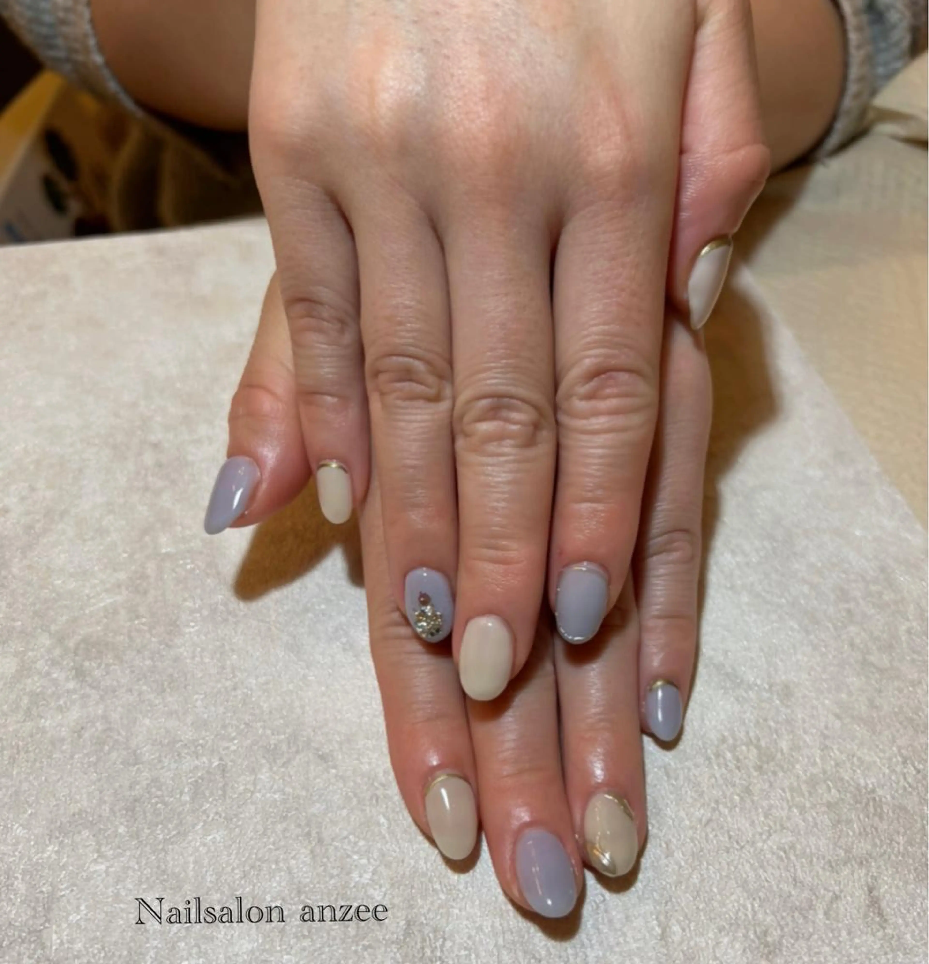 ミディアム sp anzeeのネイルデザイン