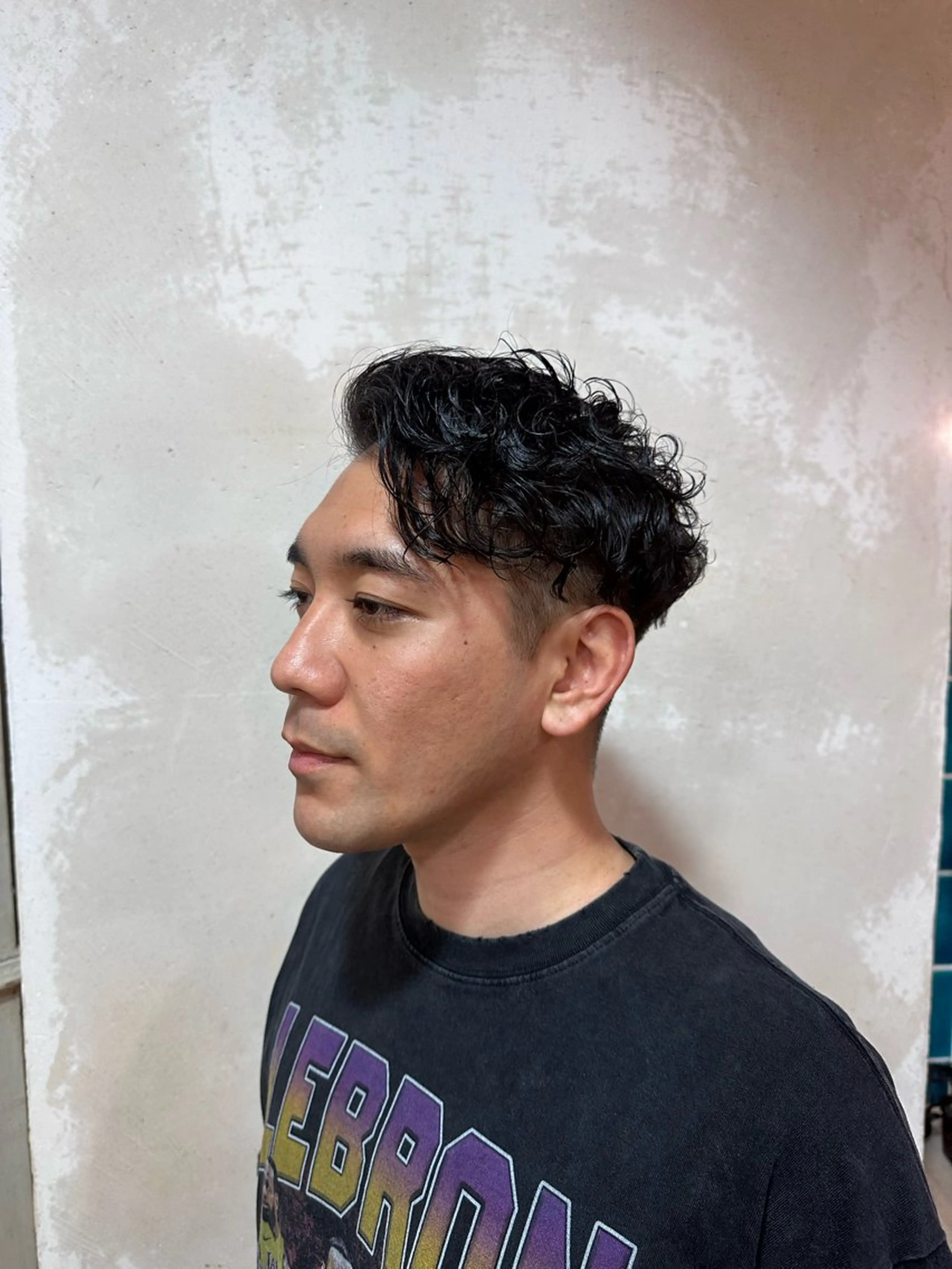 パーマ メンズ メンズパーマ パーマ amie by afloat所属・レイヤーカット メンズヘア/伊藤　匠のヘアスタイル