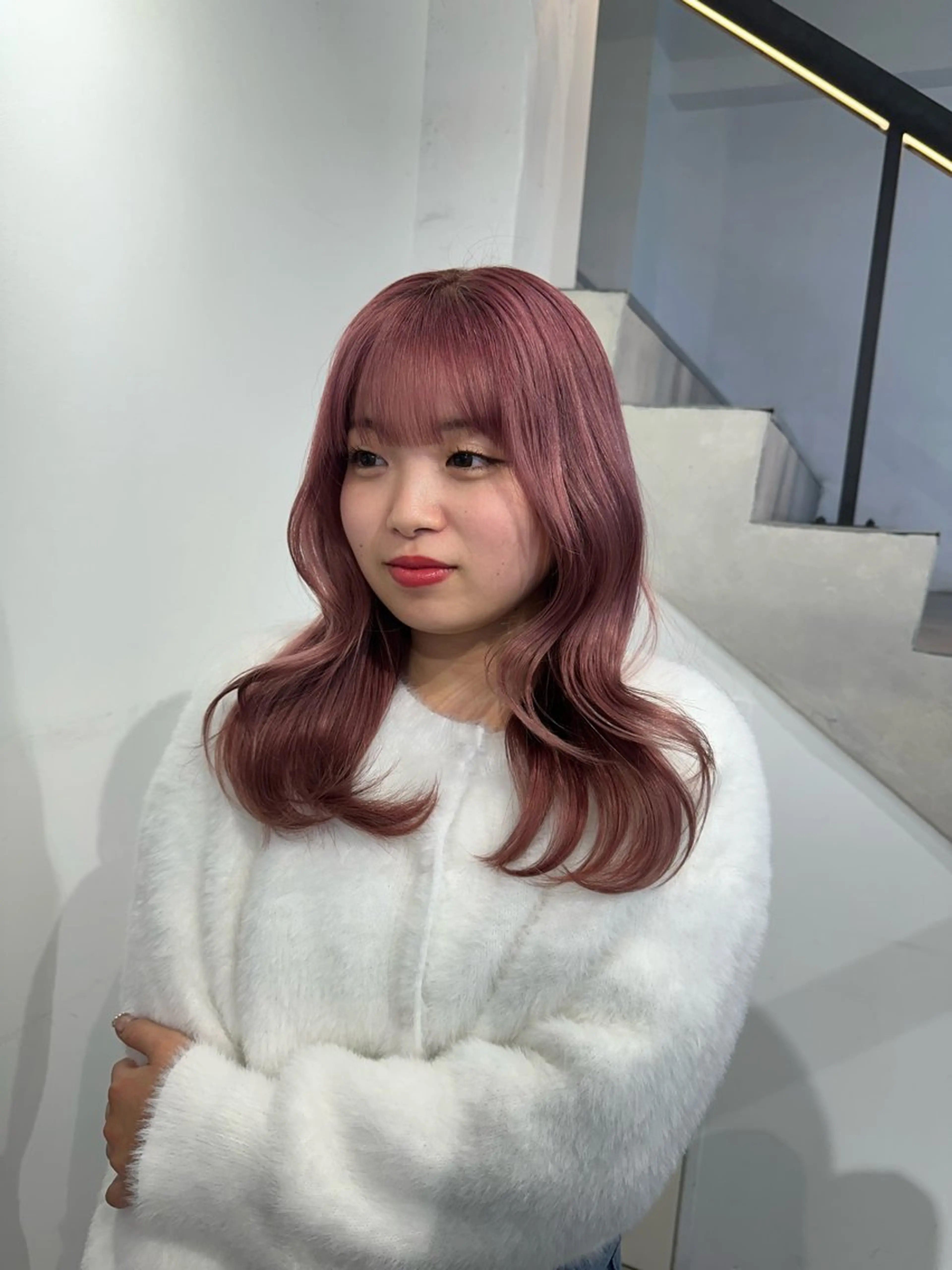 ロング ヘアカラー 🎀韓国レイヤー特化 🎀ベージュ/ミクのヘアスタイル