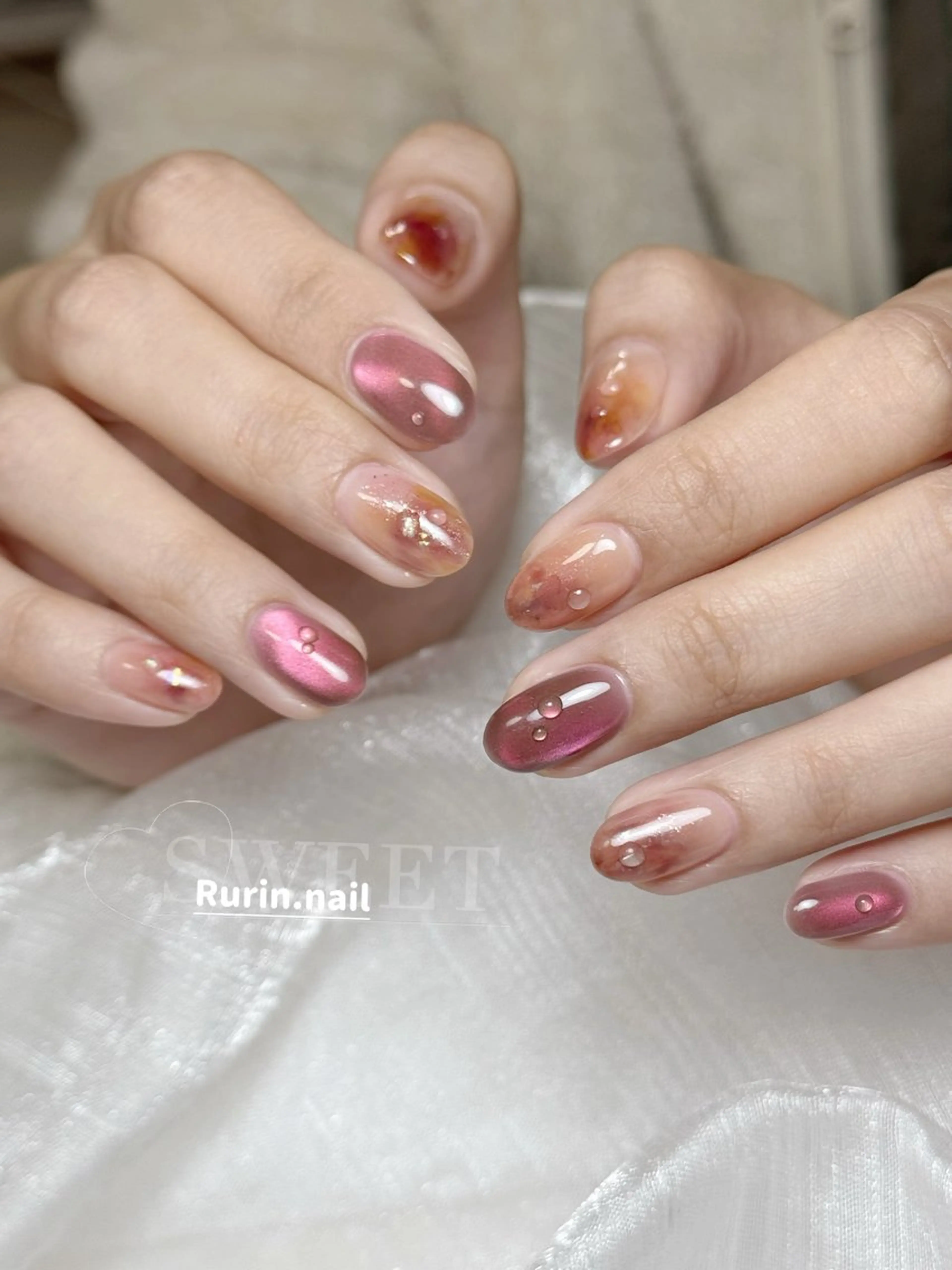 ネイル ハンドネイル ルリン サロン💅のネイルデザイン