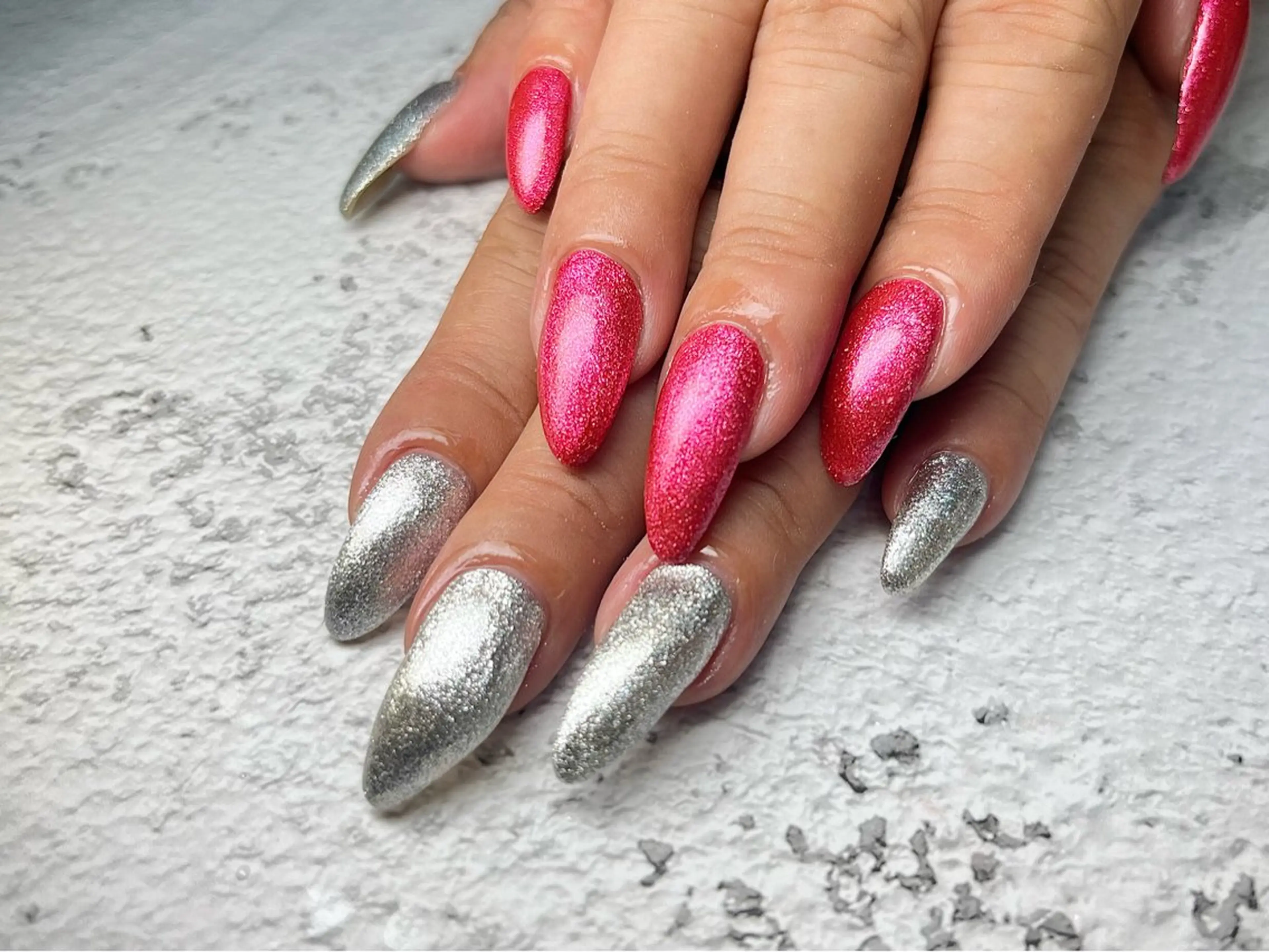 ネイル ハンドネイル Queen nail 北堀江 ASUKAのネイルデザイン