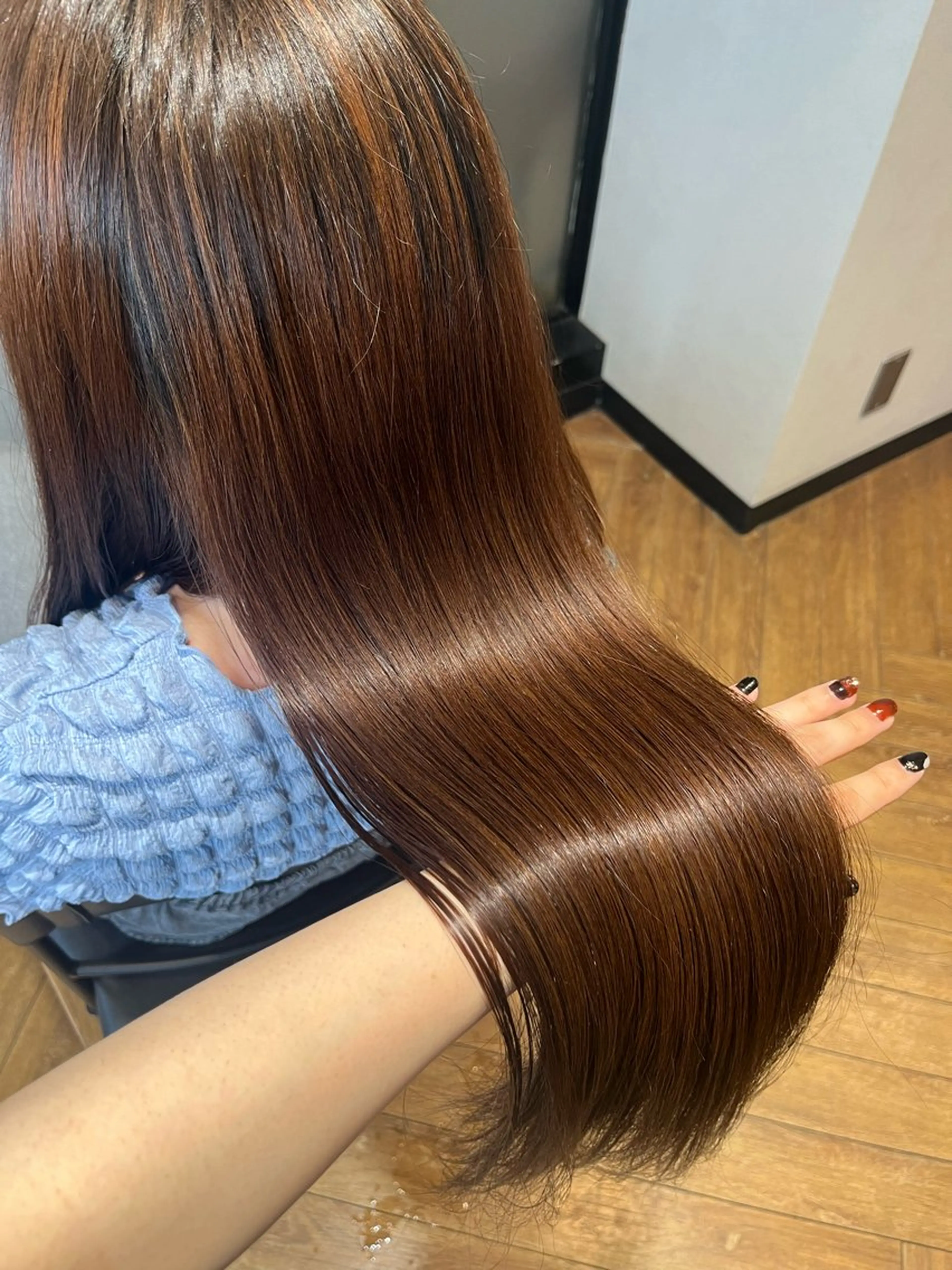 ロング トリートメント トリートメント 袋瀬 玲奈のヘアスタイル