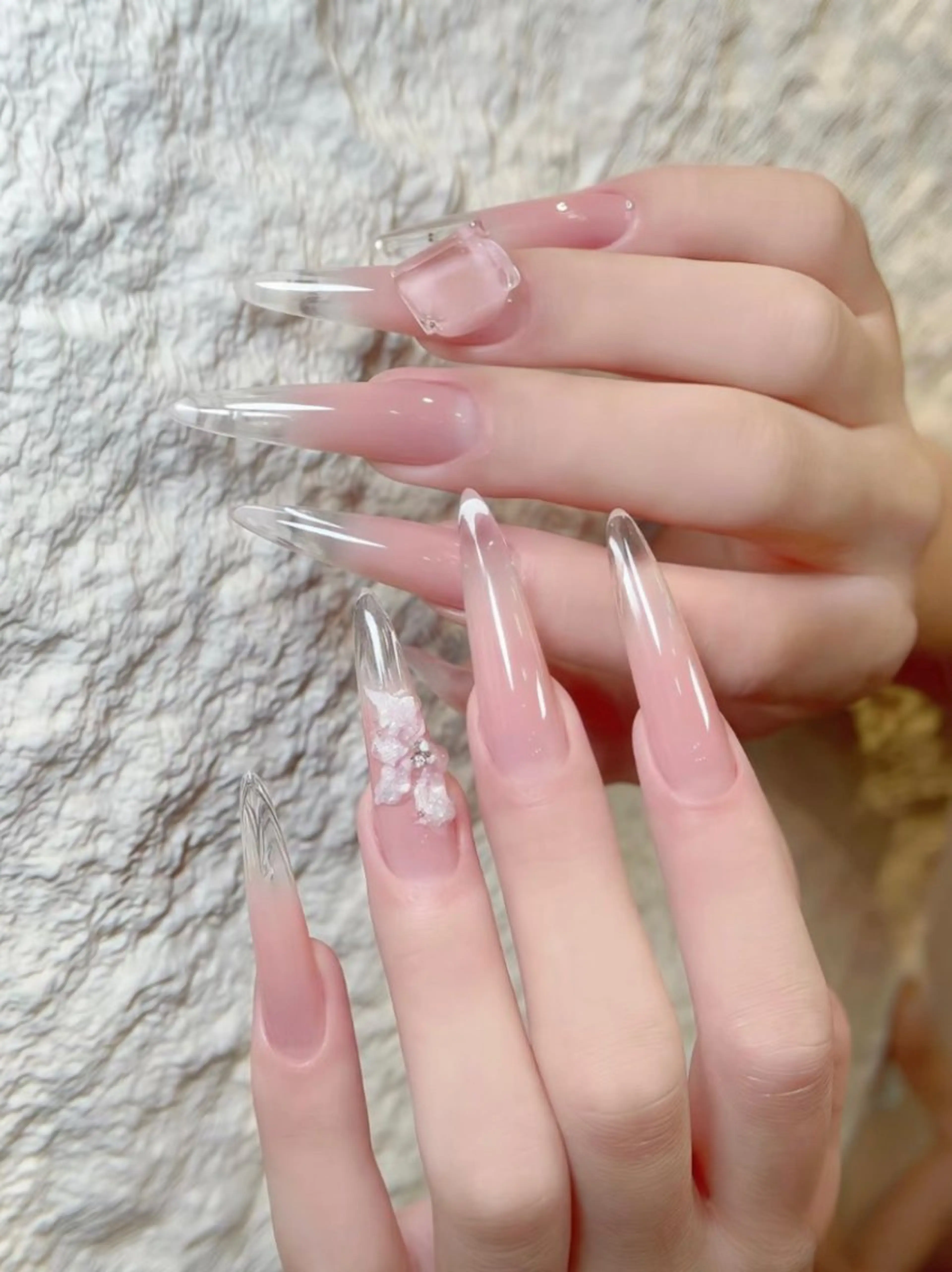 ネイル AND Nail 長さだし専門店のネイルデザイン