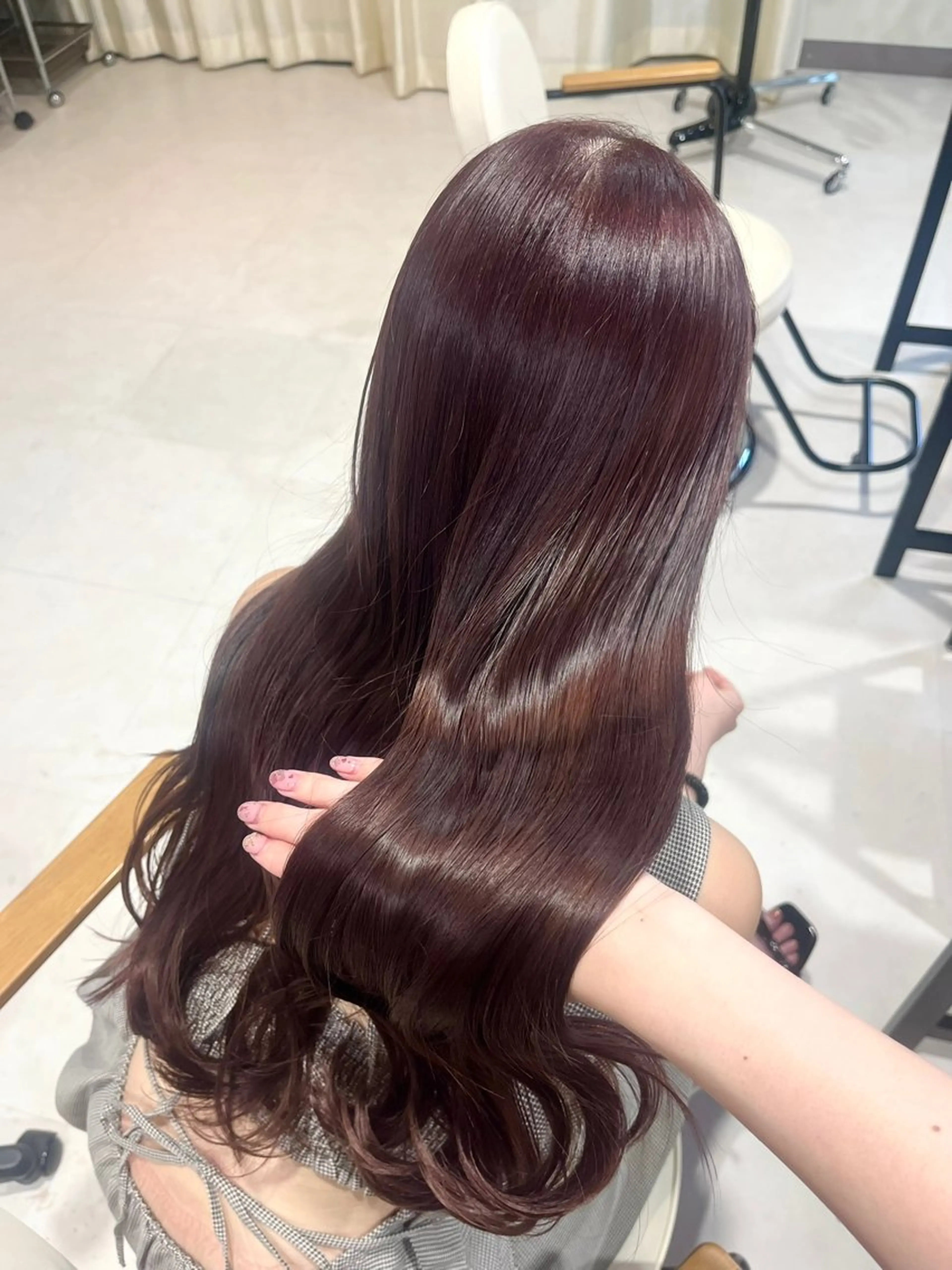 ロング ヘアカラー amoretto 天文館店🎀ひなのヘアスタイル