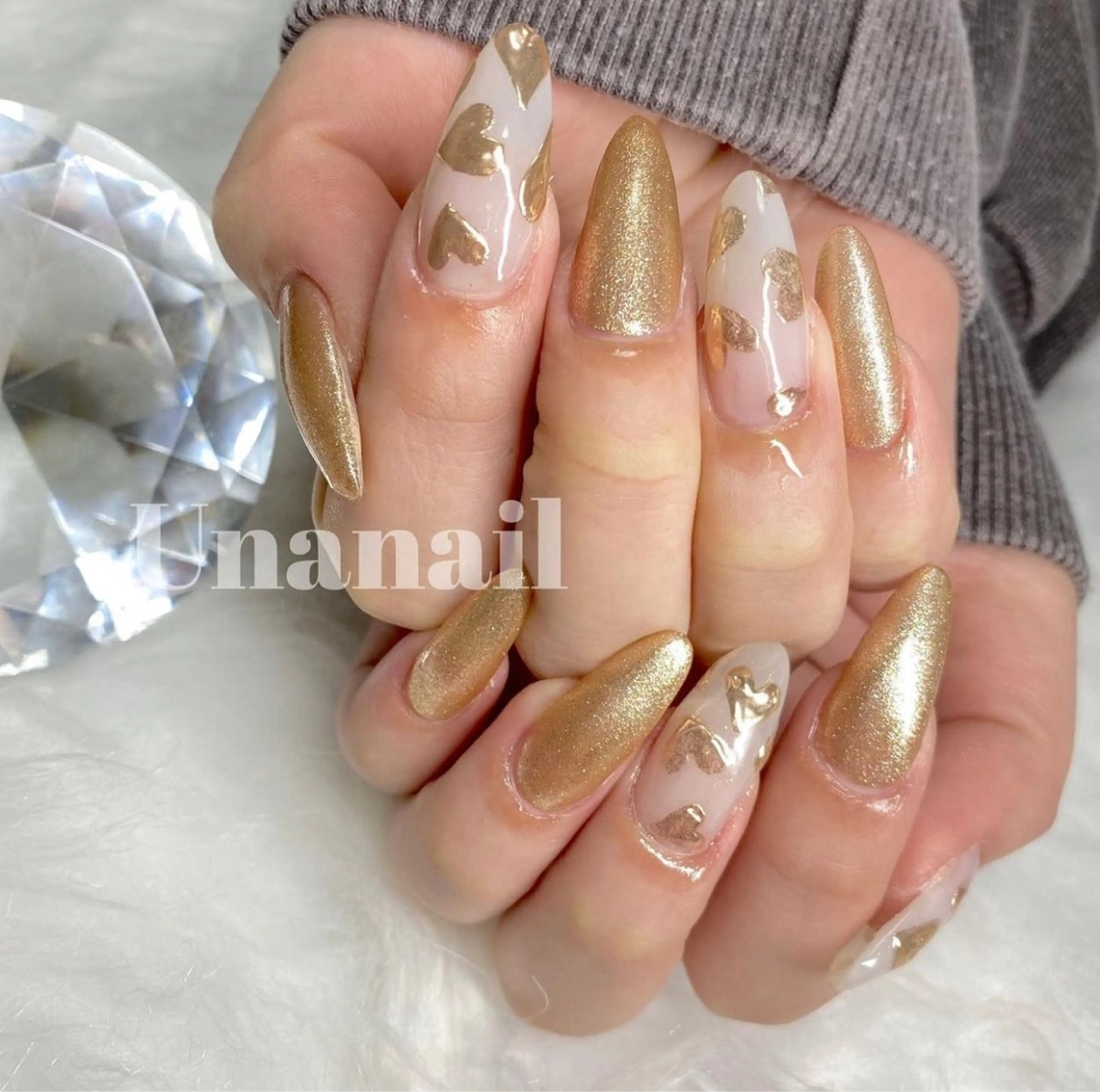 ネイル ハンドネイル una nailsalonのネイルデザイン