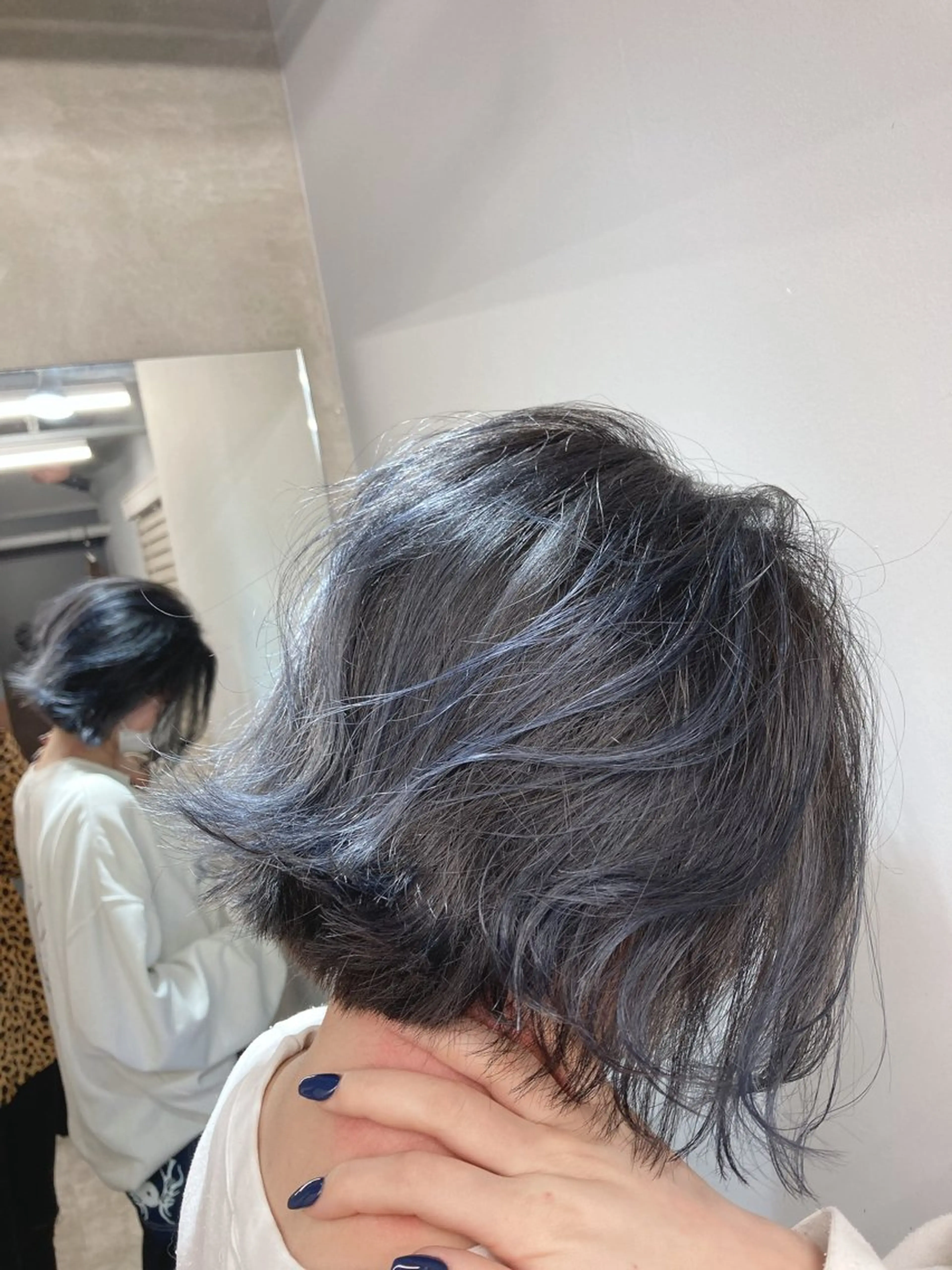 ショート カラー カット ヘアカラー トリートメント 🫧渋谷駅徒歩30秒 🫧縮毛矯正🫧のヘアスタイル
