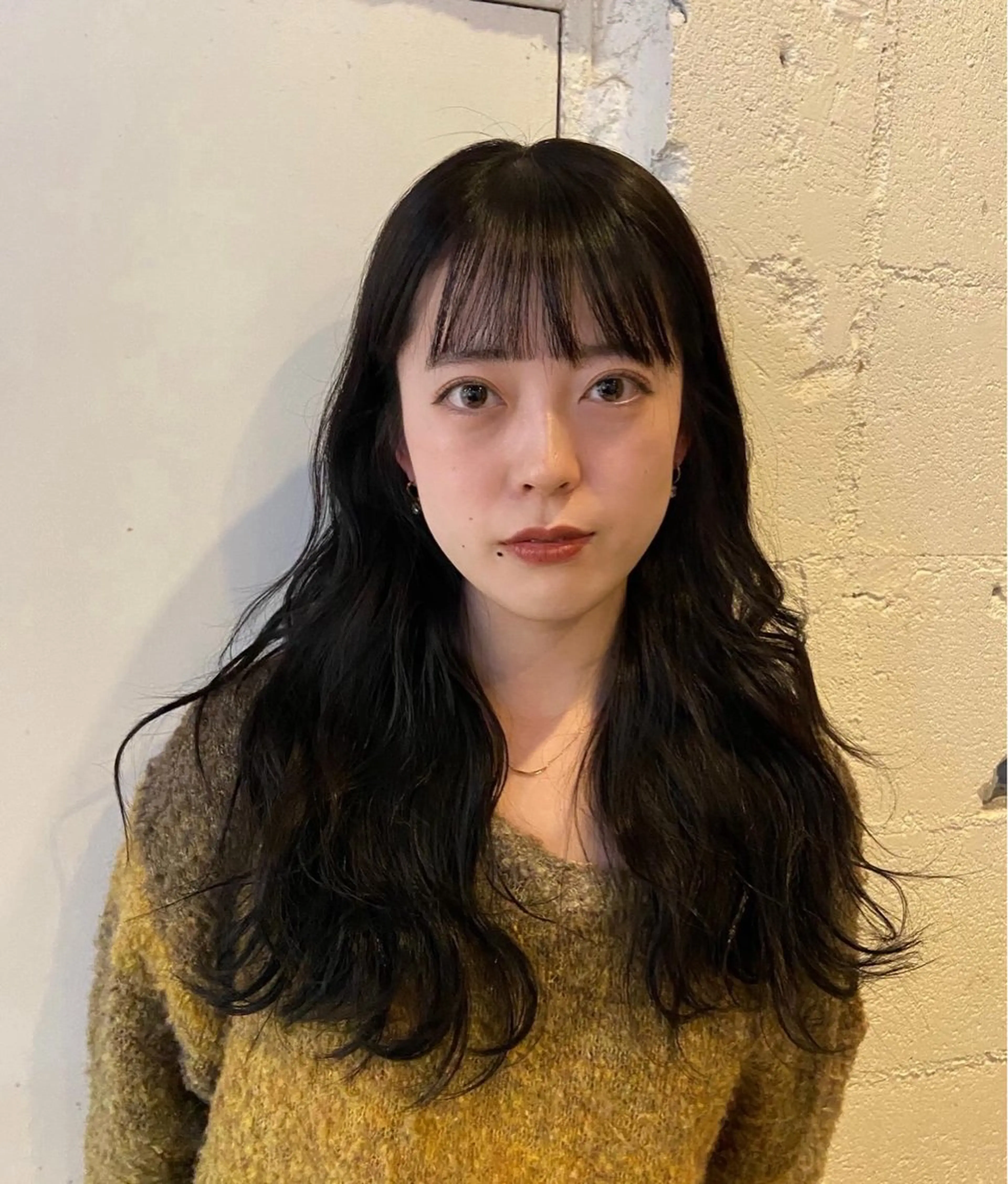 ロング カラー ヘアカラー トリートメント レディースカット🎀 NANAHAのヘアスタイル