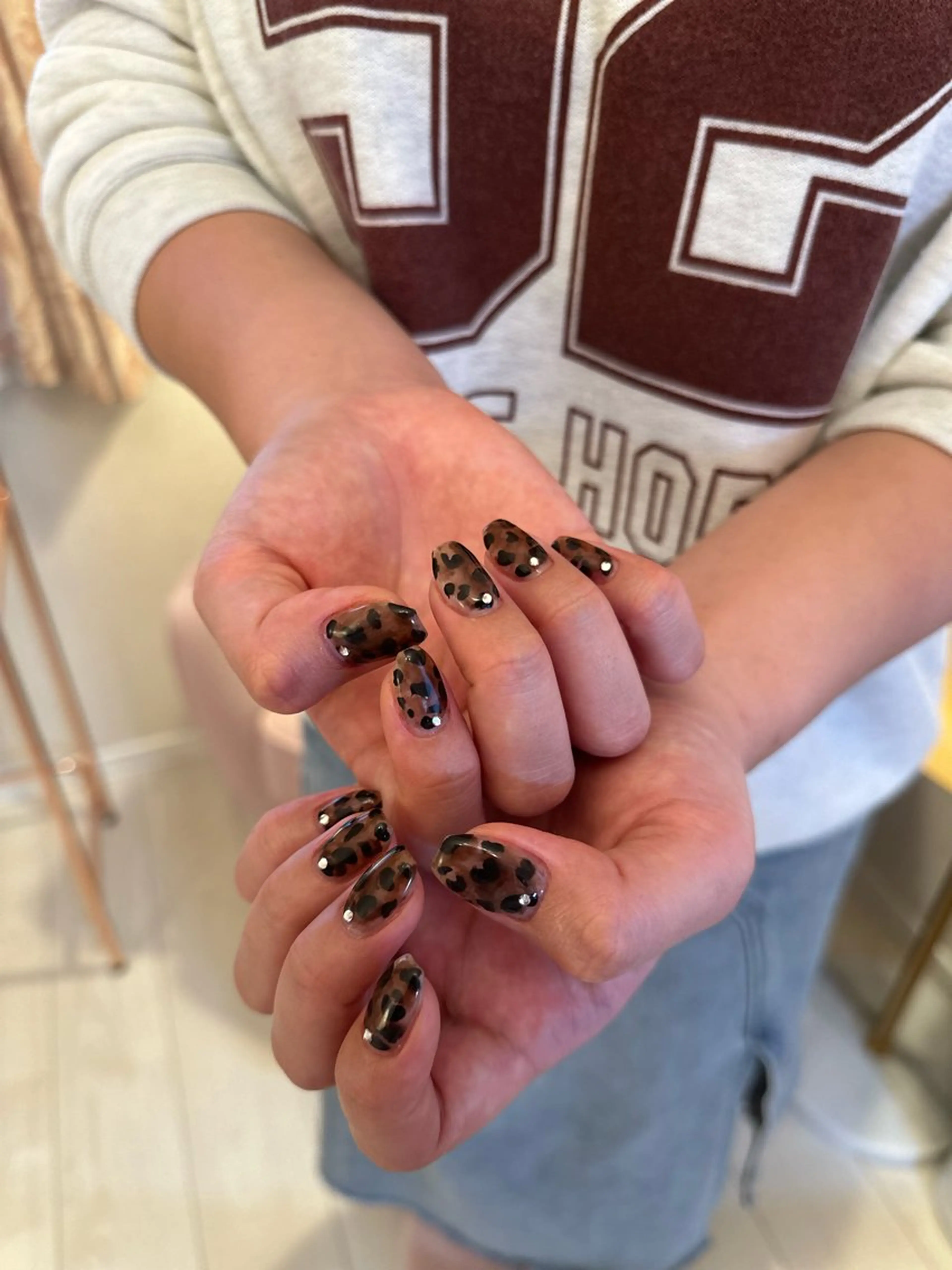 ネイル アニマル柄 nail salon coco.のネイルデザイン