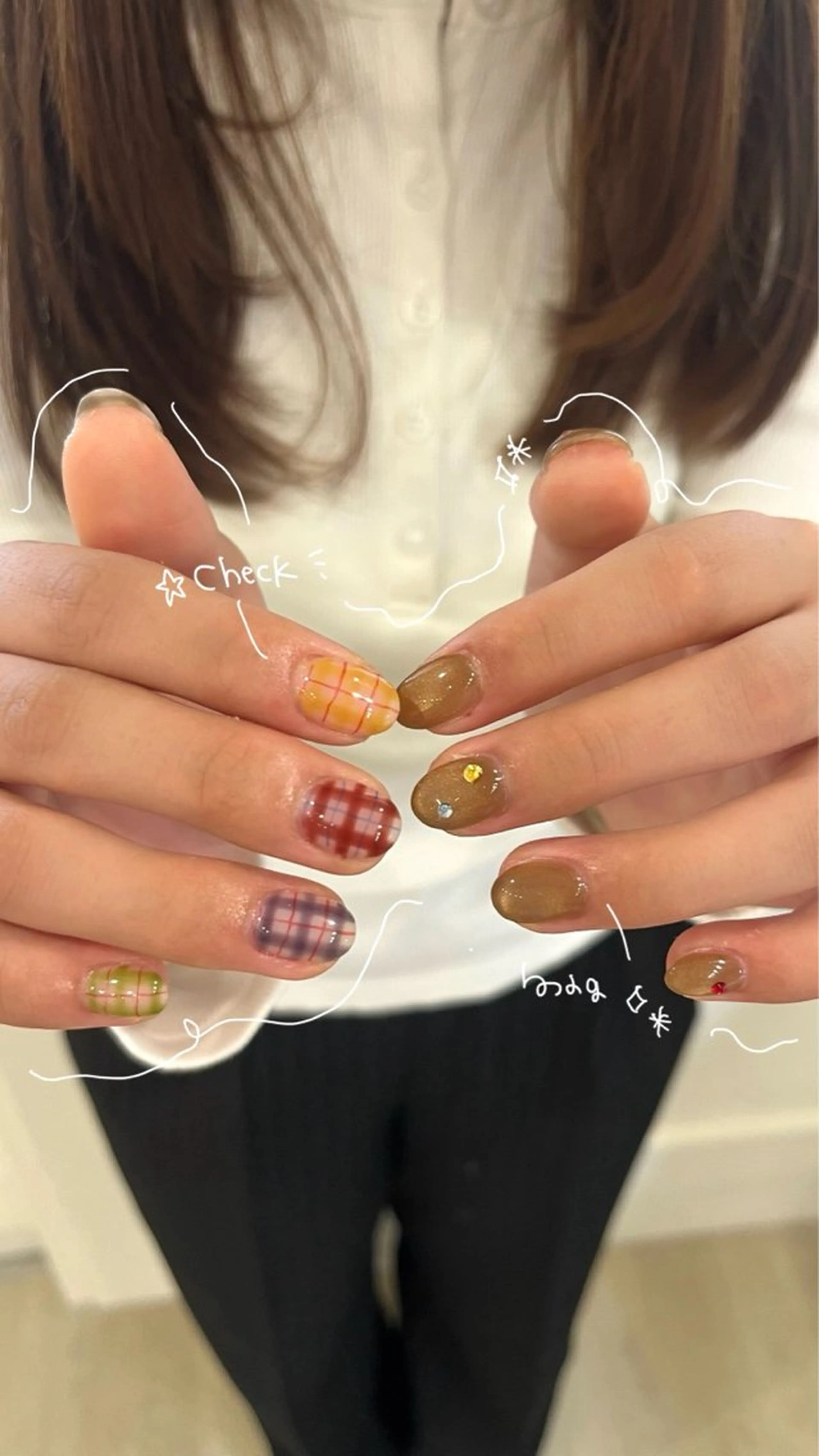 【11月限定🎀】オフあり/10 art course‎🤍の写真