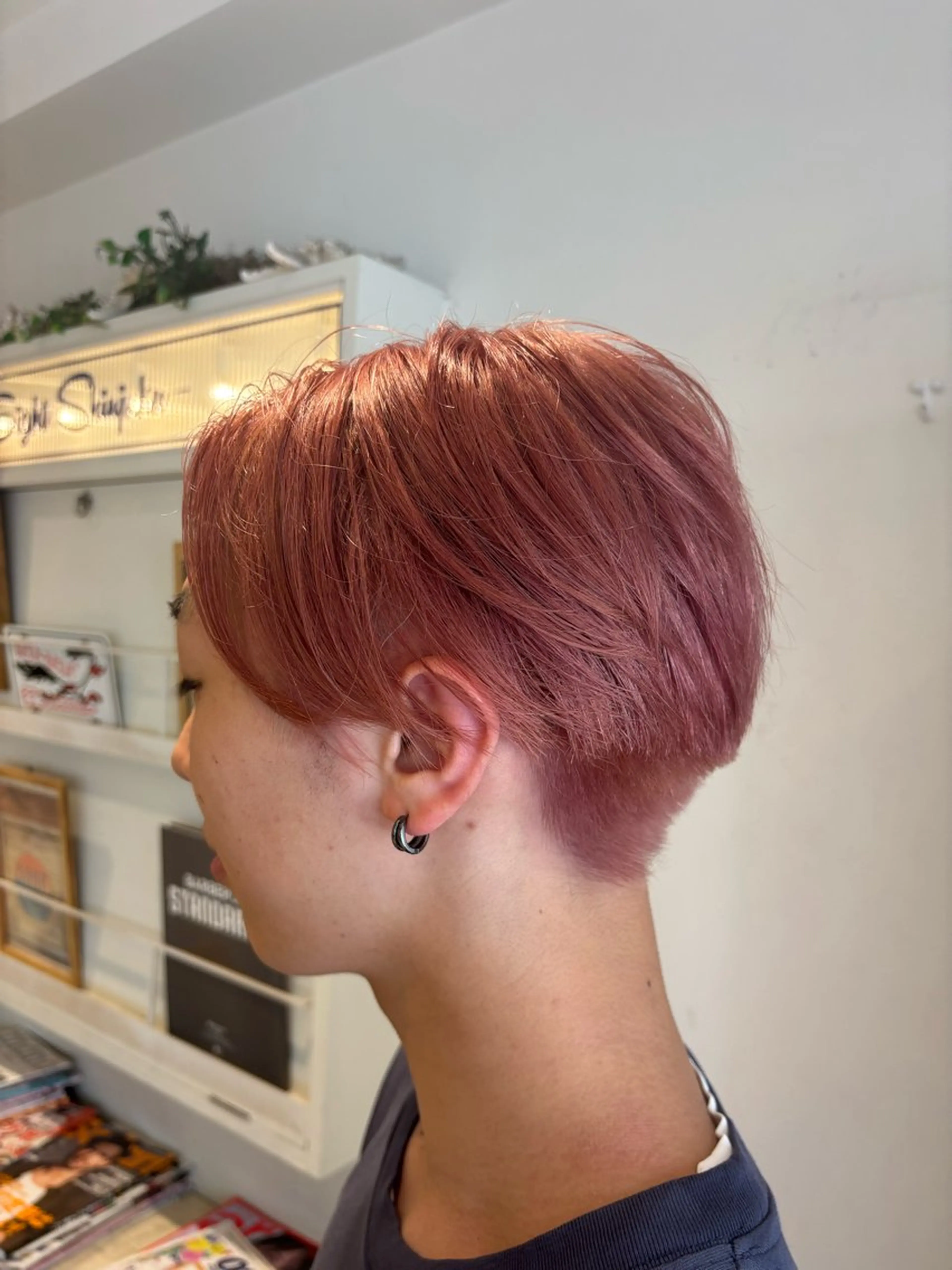 ショート カラー メンズ カット ヘアカラー トリートメント 新宿　副店長 新井彩斗のヘアスタイル