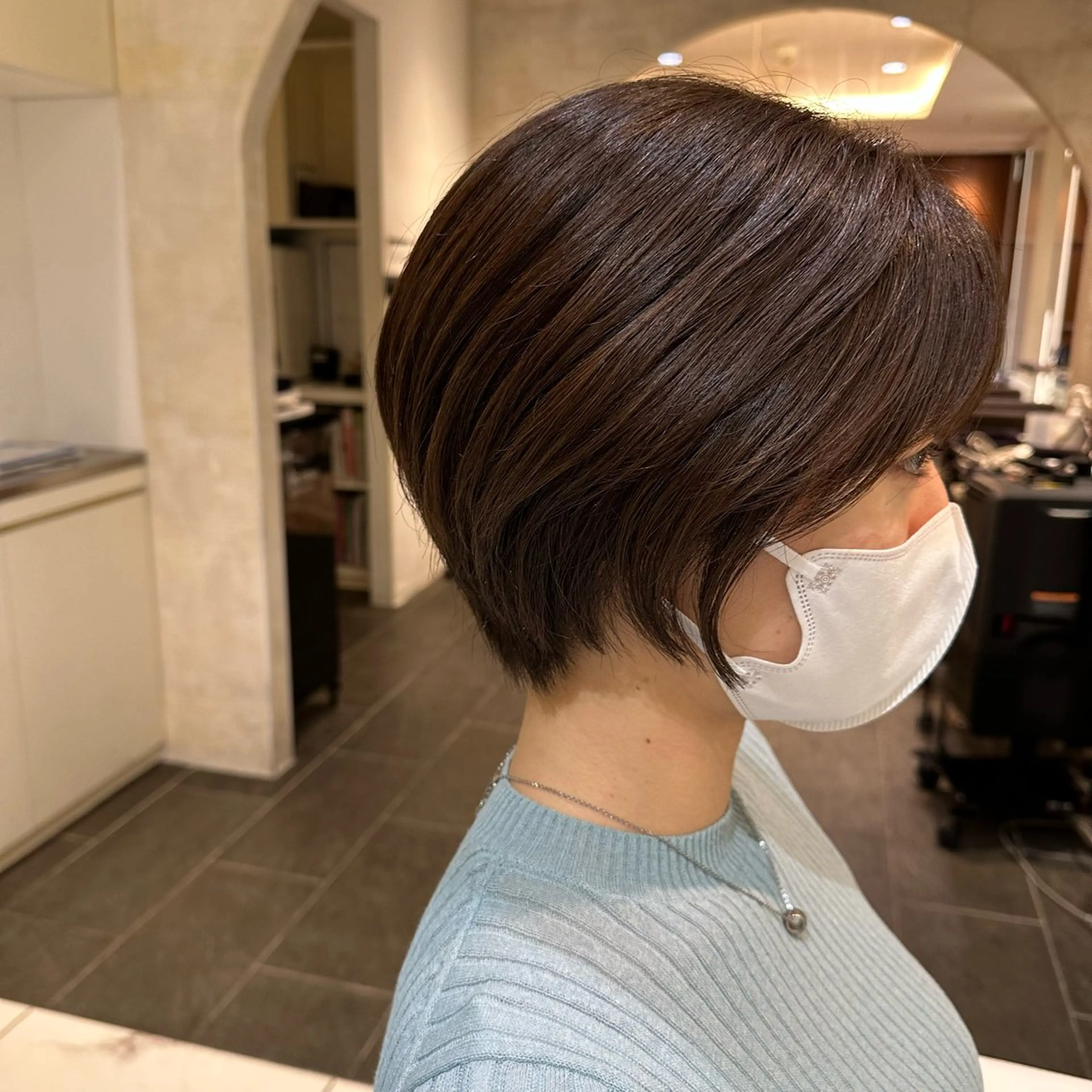 19時からショートカット無料カットモデル💇‍♀️の写真