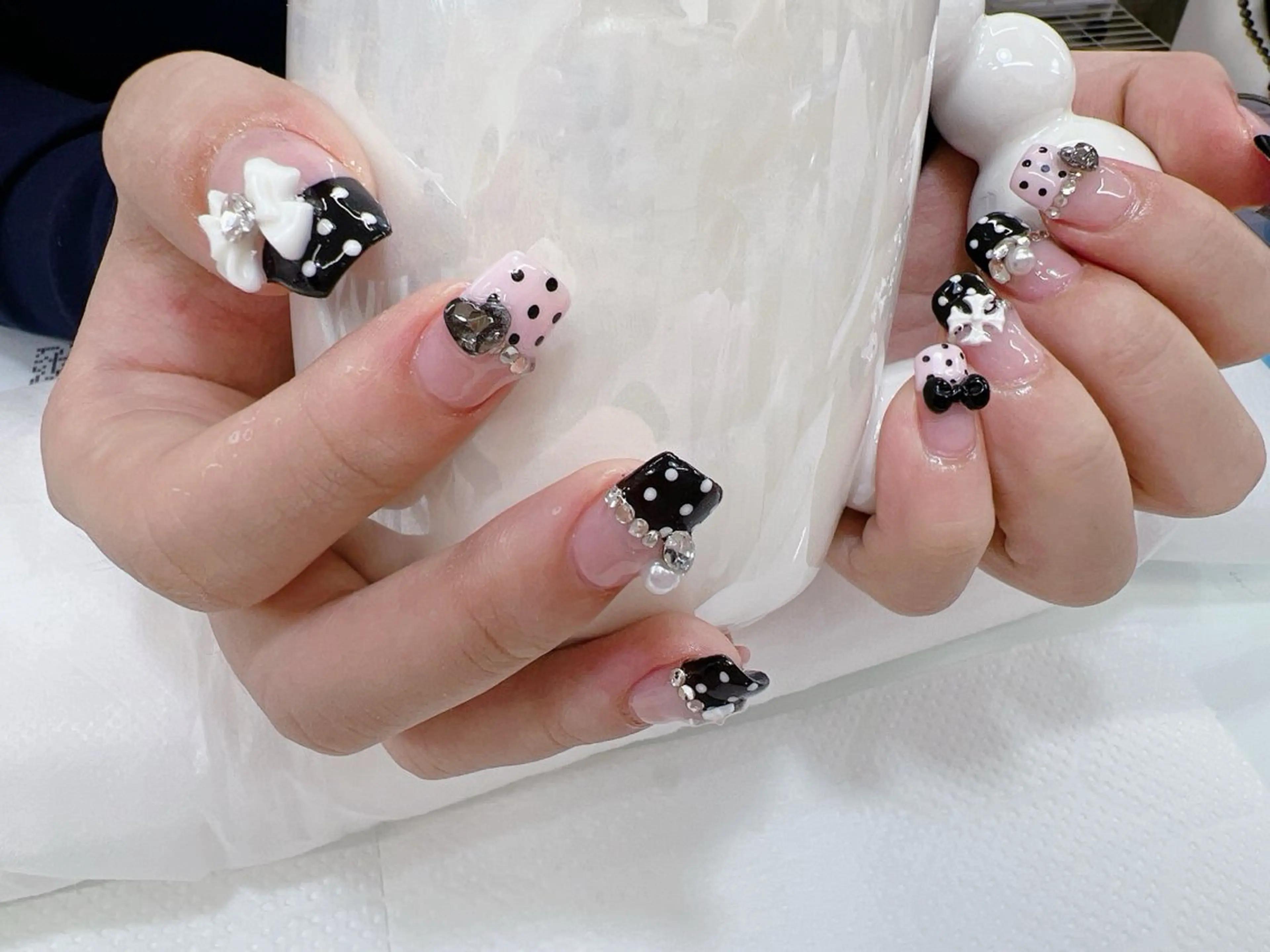 ネイル ジェルネイル 持ち込み JOJONail池袋店所属・🫧てんぷら kiki🌙のネイルデザイン