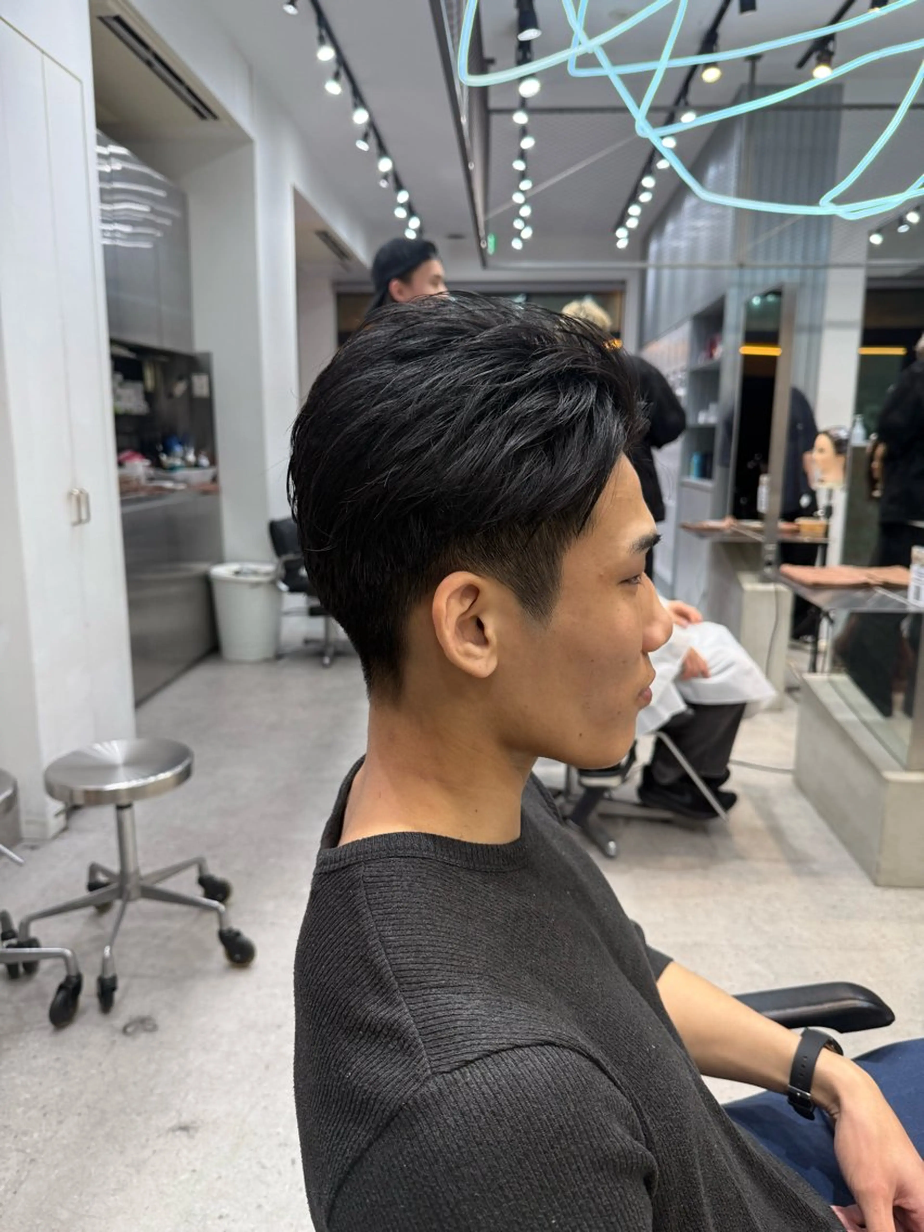ショート メンズ カット トリートメント 当日予約⭕️ fifth渋谷太田のヘアスタイル