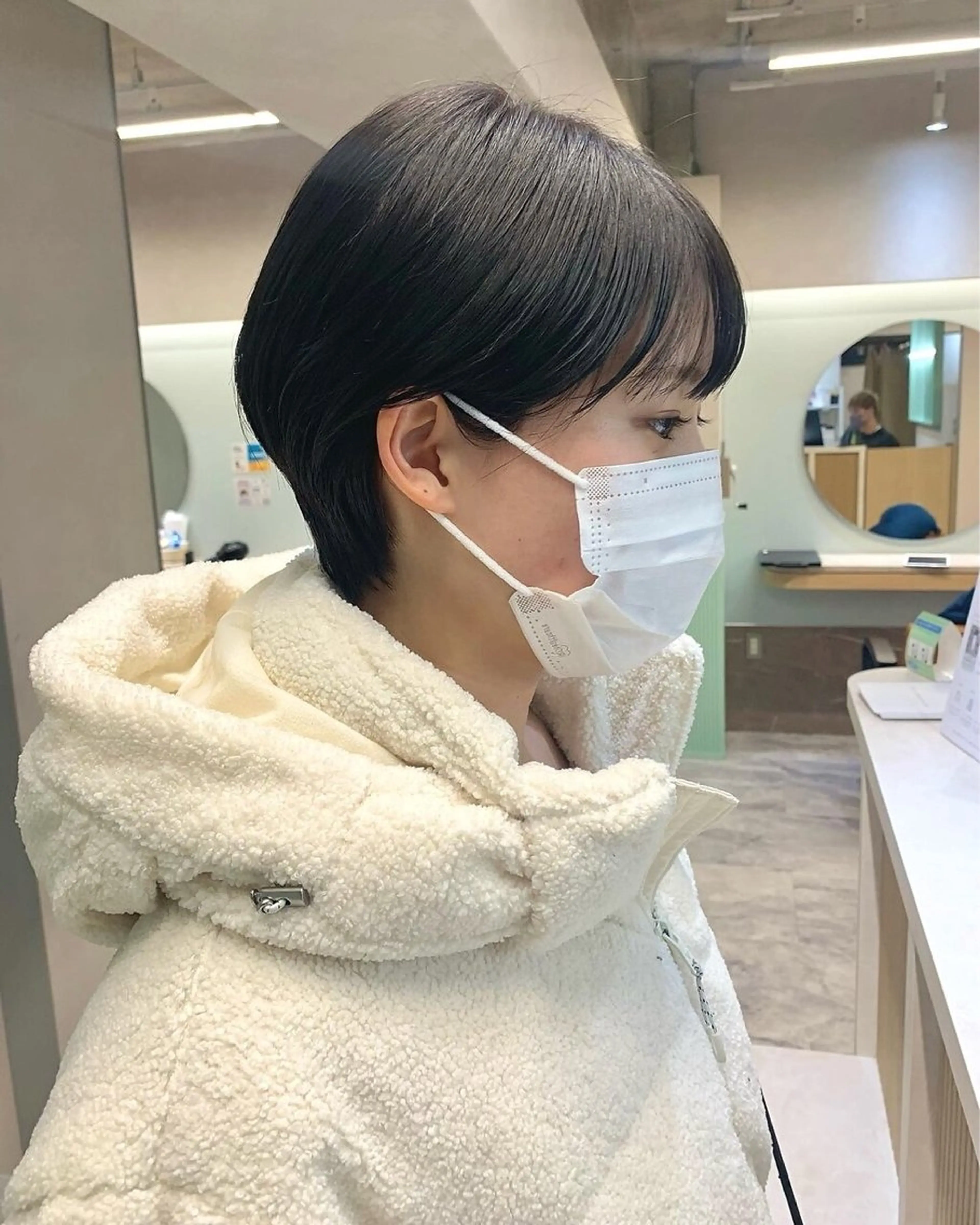 ショート カラー ヘアアレンジ HAZEL博多所属・杉村 一輝のヘアスタイル