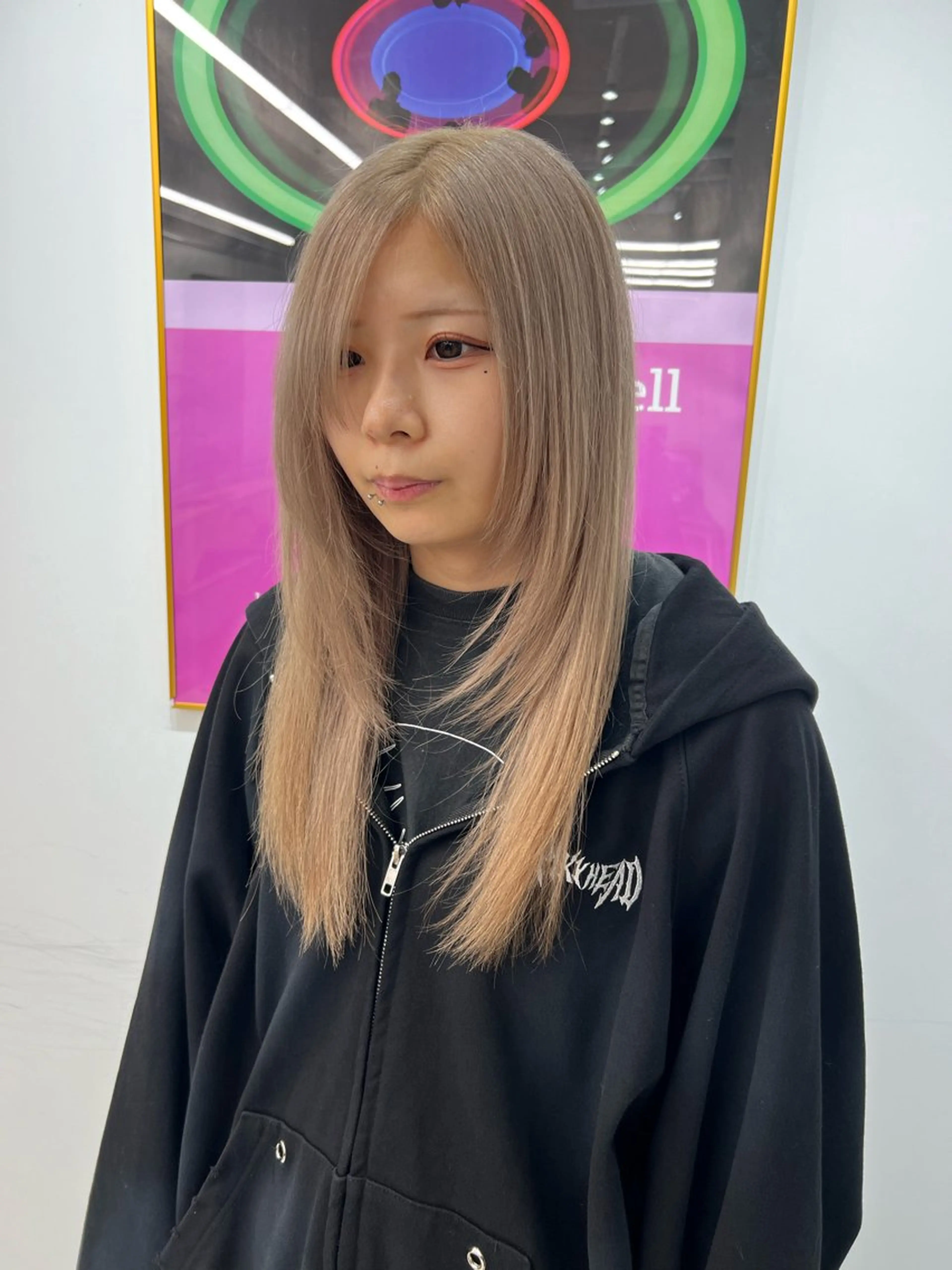 カラー ハイトーン🐩/渋谷 yumekaのヘアスタイル