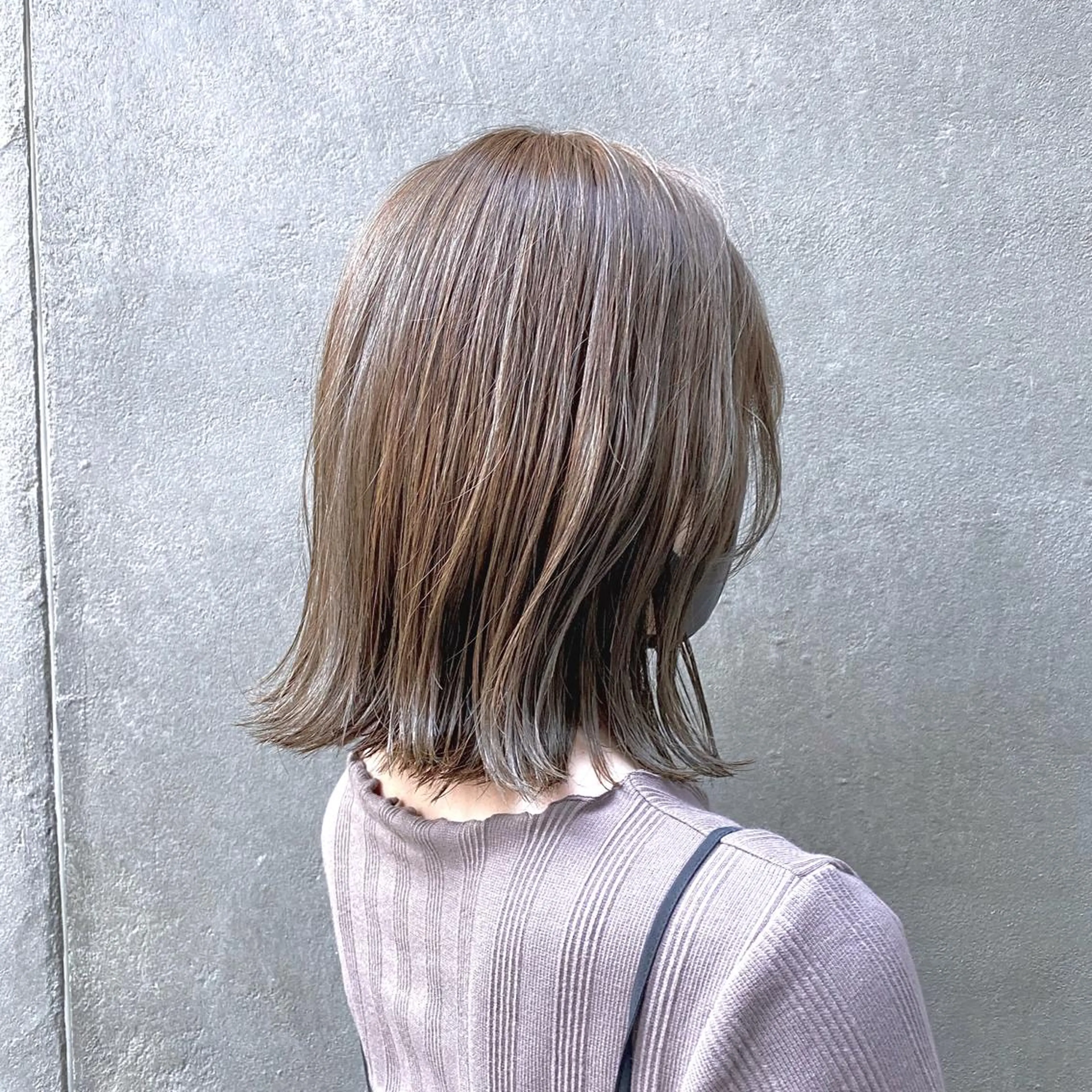 ミディアム カラー ヘアアレンジ tane.所属・【ダメージレス施術】 【透明感】北村 拓也のヘアスタイル