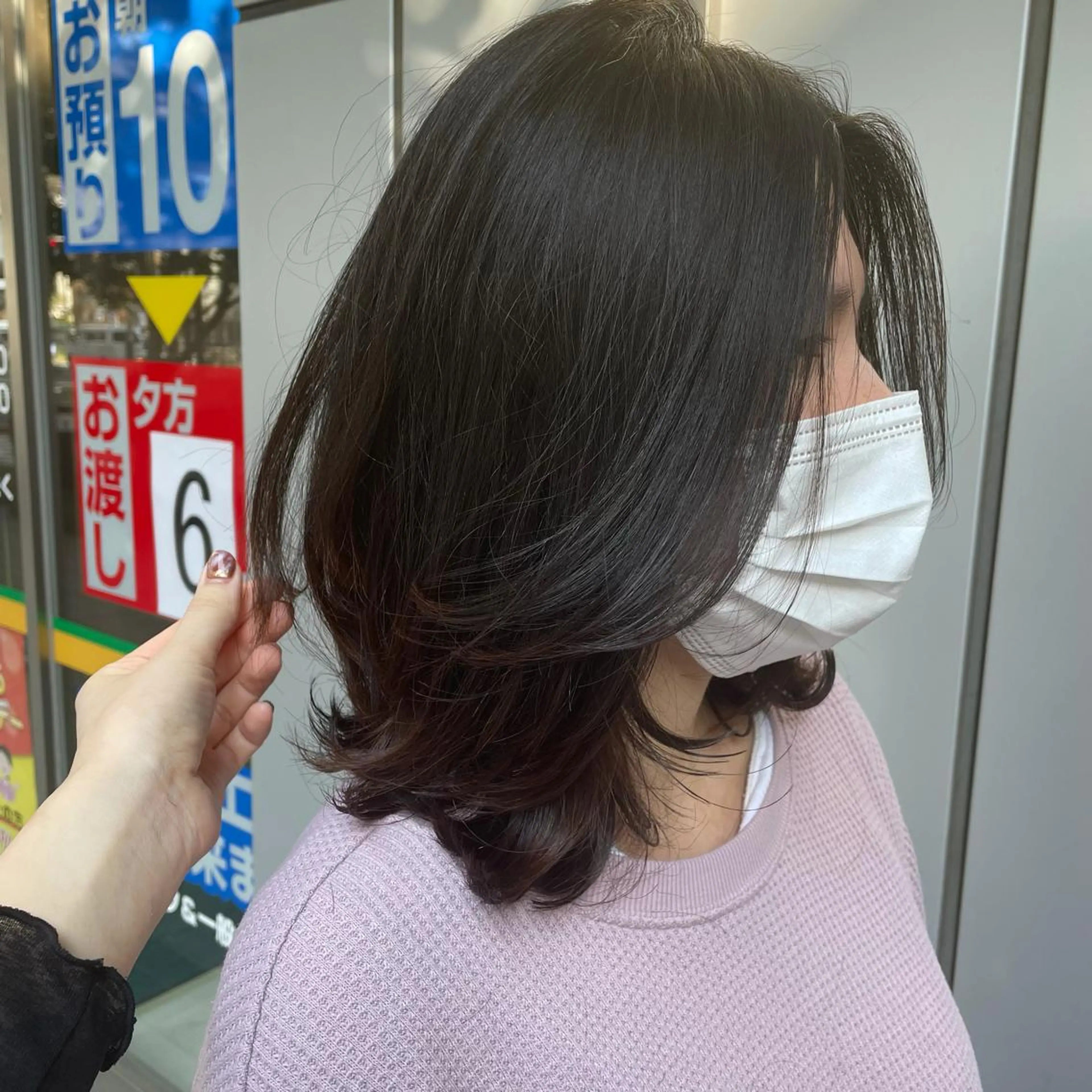 ミディアム ヘアアレンジ 飯塚 沙衣のヘアスタイル
