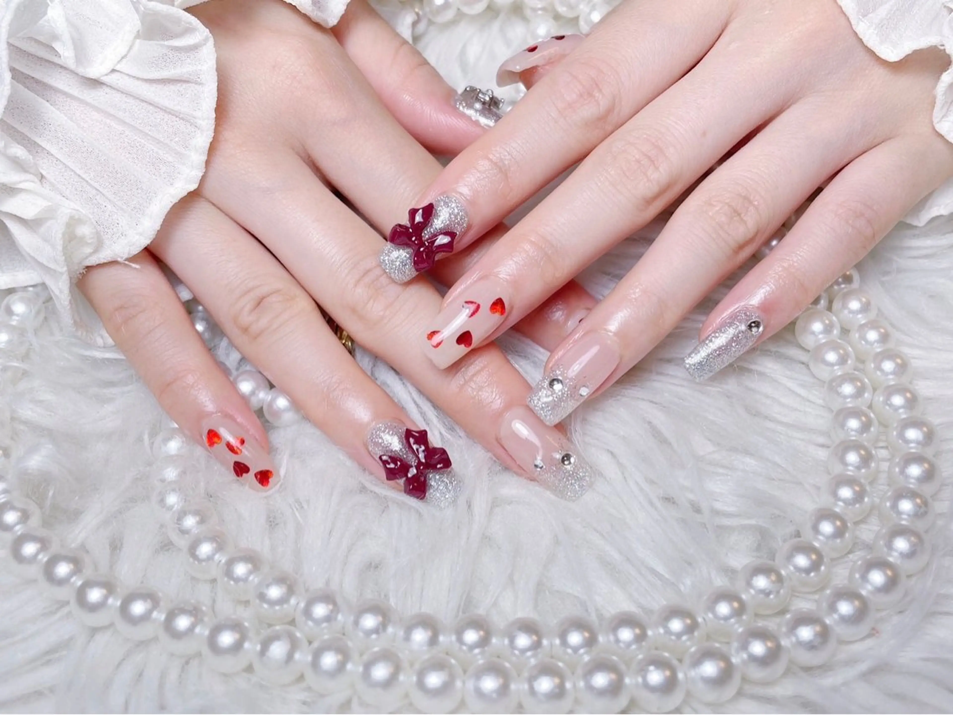 ネイル ハンドネイル ☁️Yun nail KiKi☁️のネイルデザイン