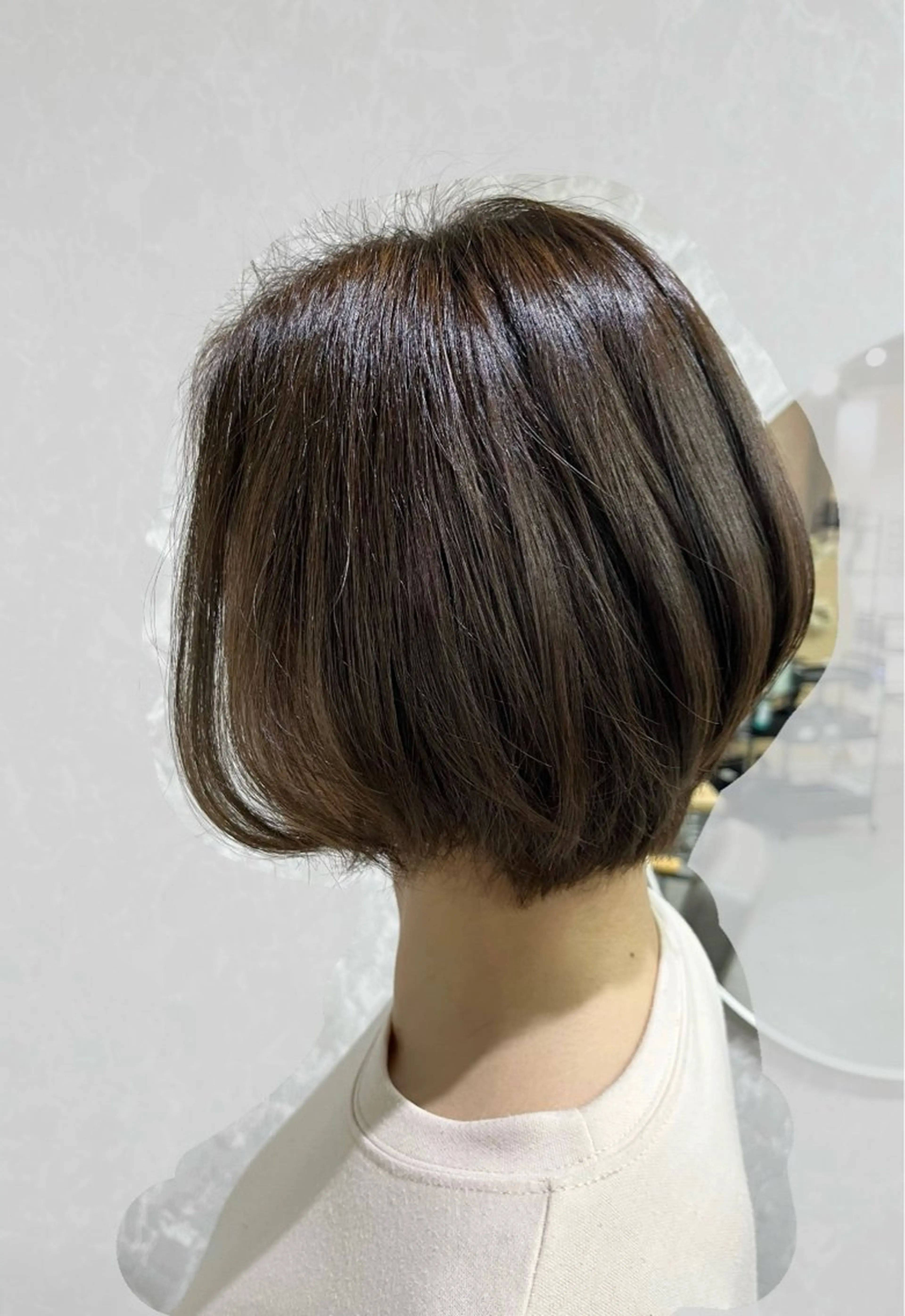 ショート カラー カット ヘアカラー トリートメント 池田 真衣のヘアスタイル