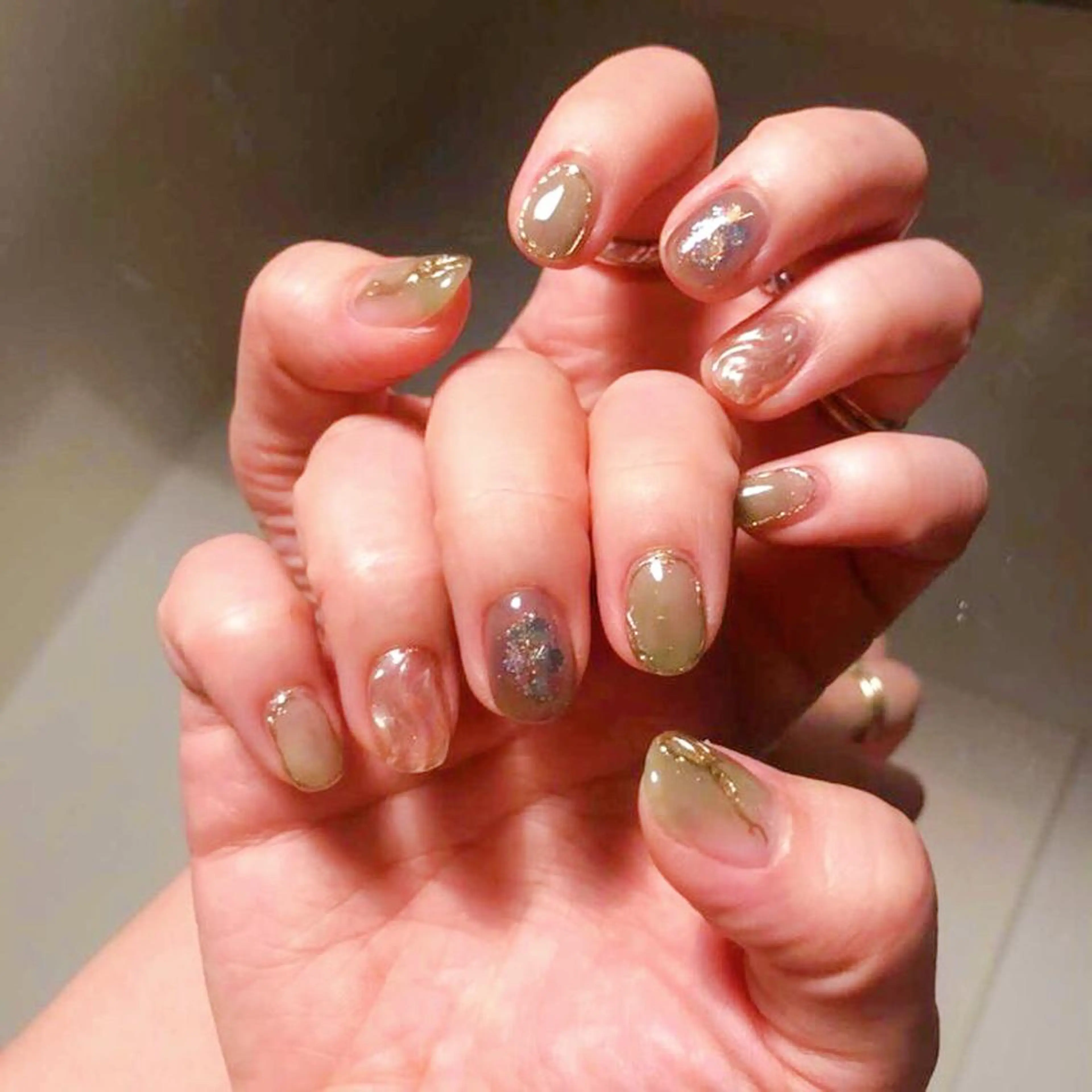 ネイル ニュアンスネイル nail salon　Natural Cure所属・平井 彩香のネイルデザイン