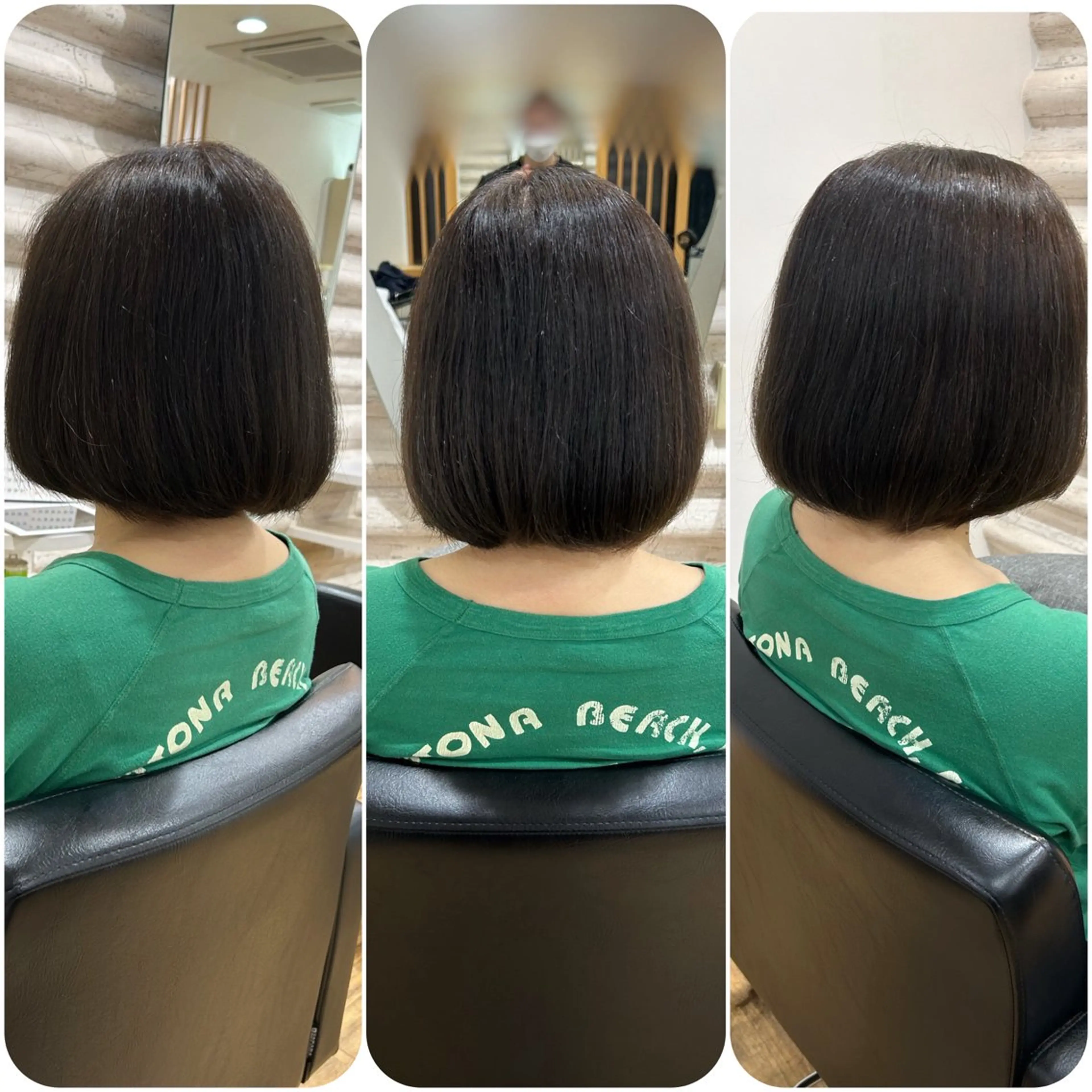 ミディアム カラー 髪質改善 ヘアカラー トリートメント 艶の専門店/髪質改善 ×酸熱カラー/KONのヘアスタイル