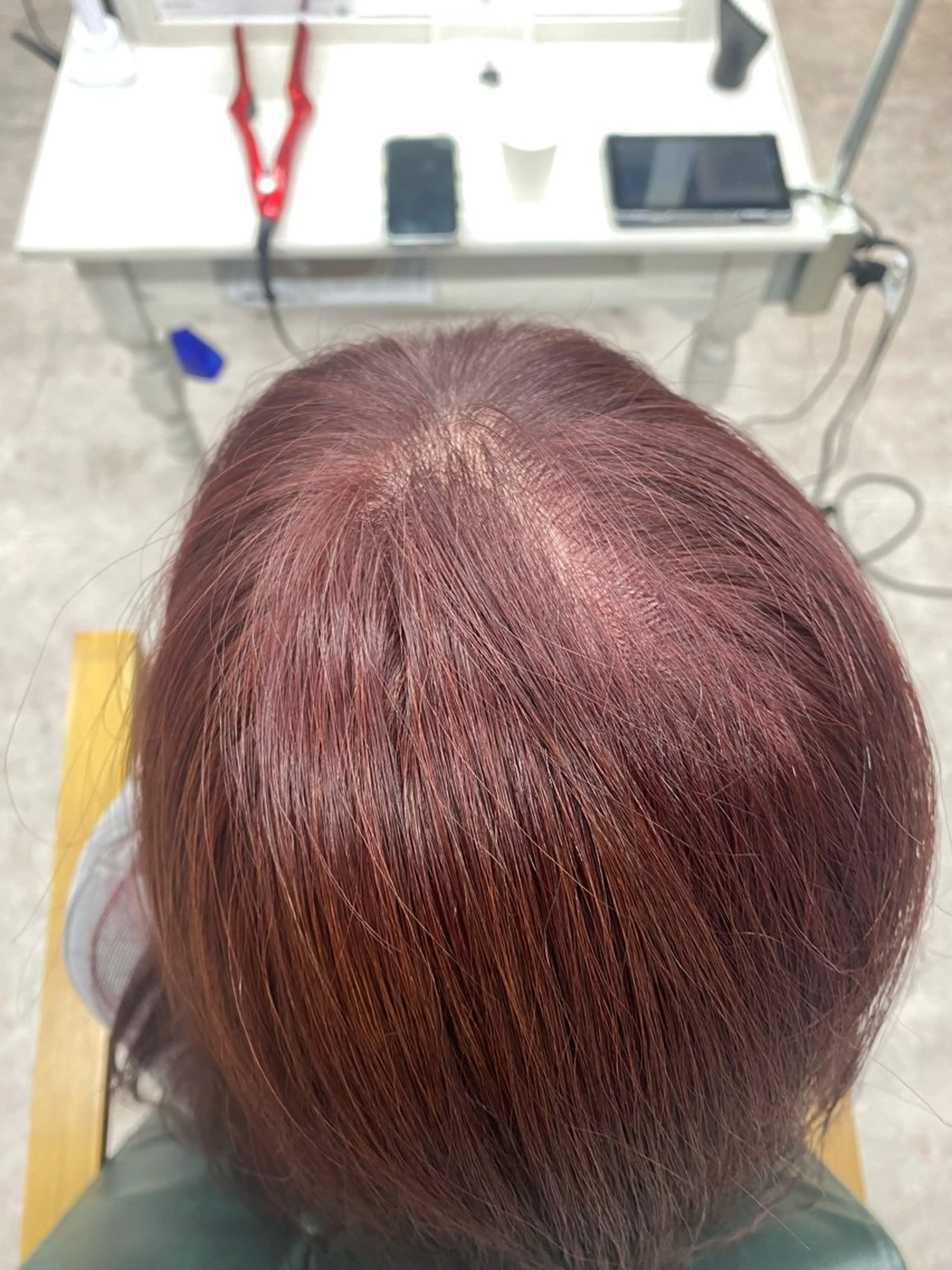 セミロング ヘアカラー limitみづき🌙 ブリーチカラーのヘアスタイル