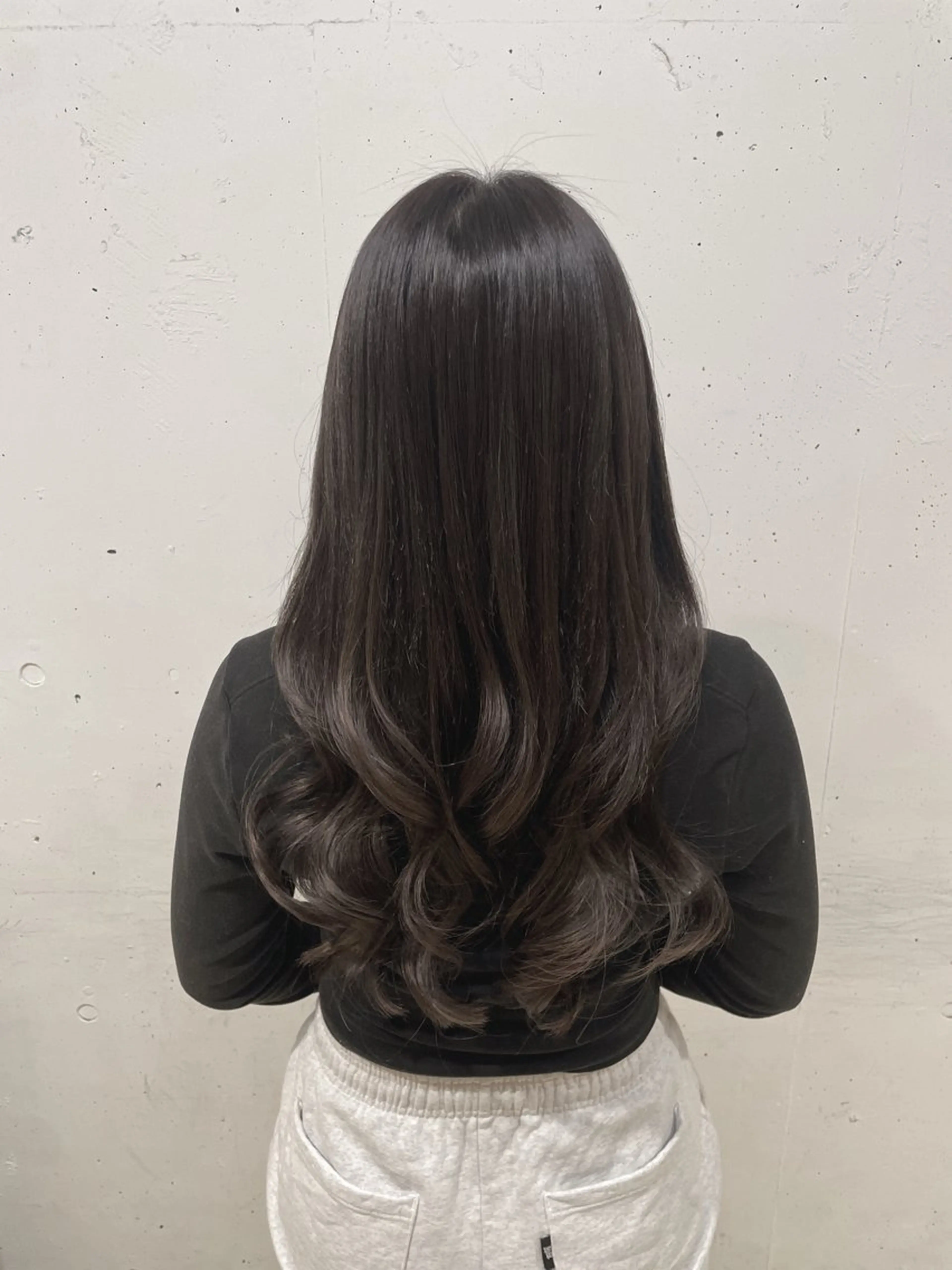 セミロング カラー ヘアアレンジ 髪質改善/縮毛/新宿 🫧SUZUKA🫧のヘアスタイル