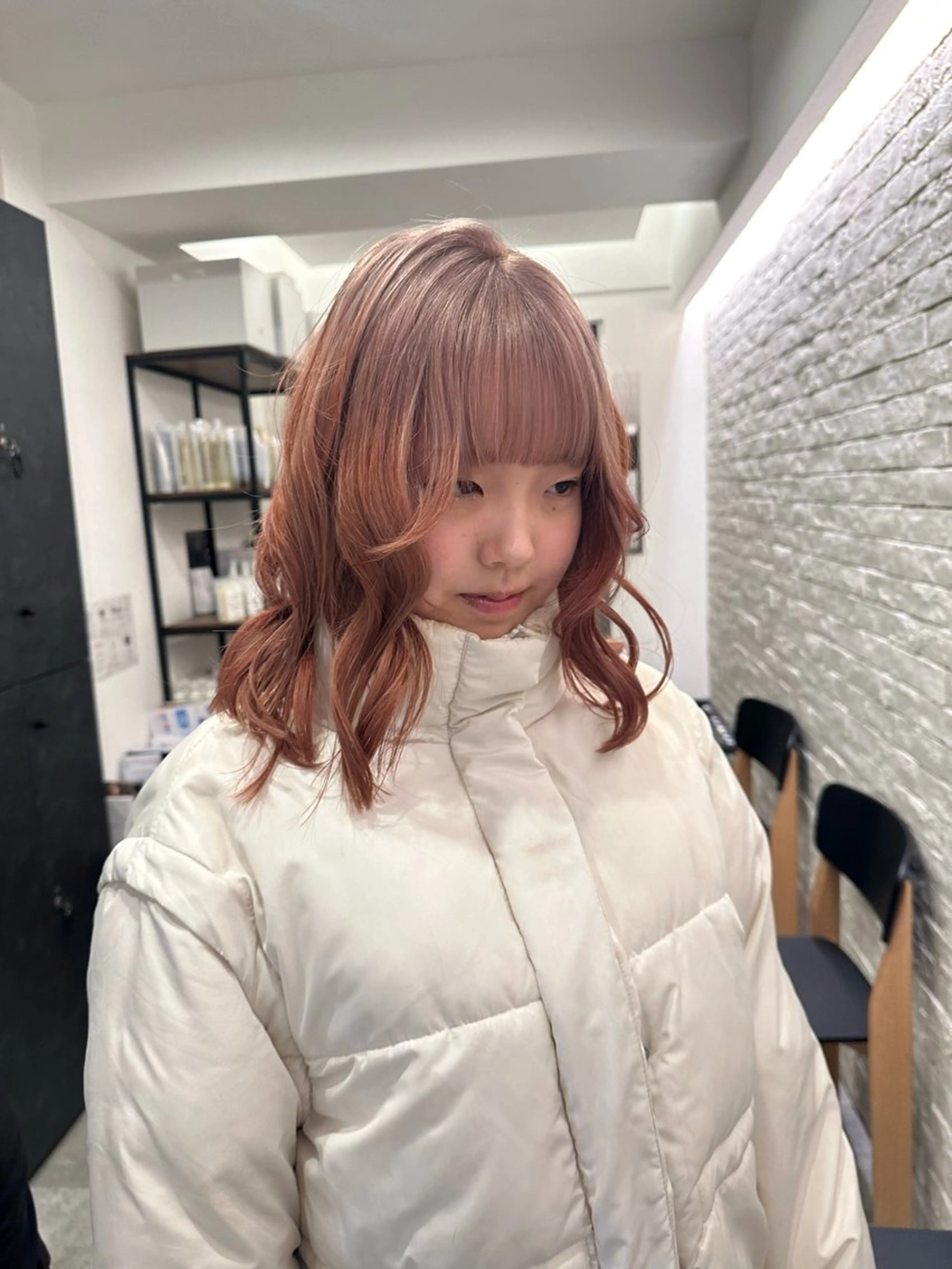 ミディアム カラー ヘアカラー トリートメント 銀座/ヘアセット シマムラ ミホのヘアスタイル