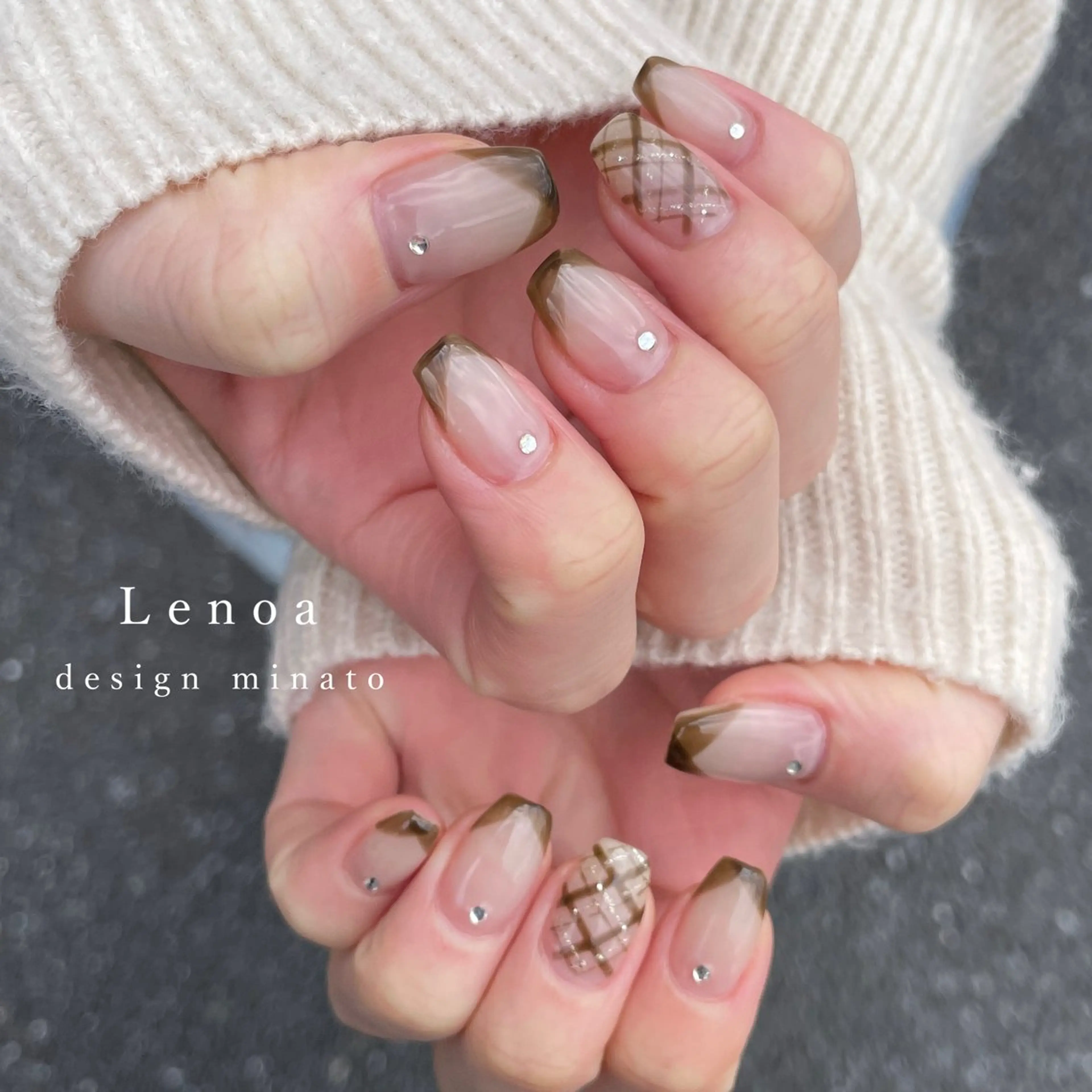 ネイル ハンドネイル Lenoa minatoのネイルデザイン