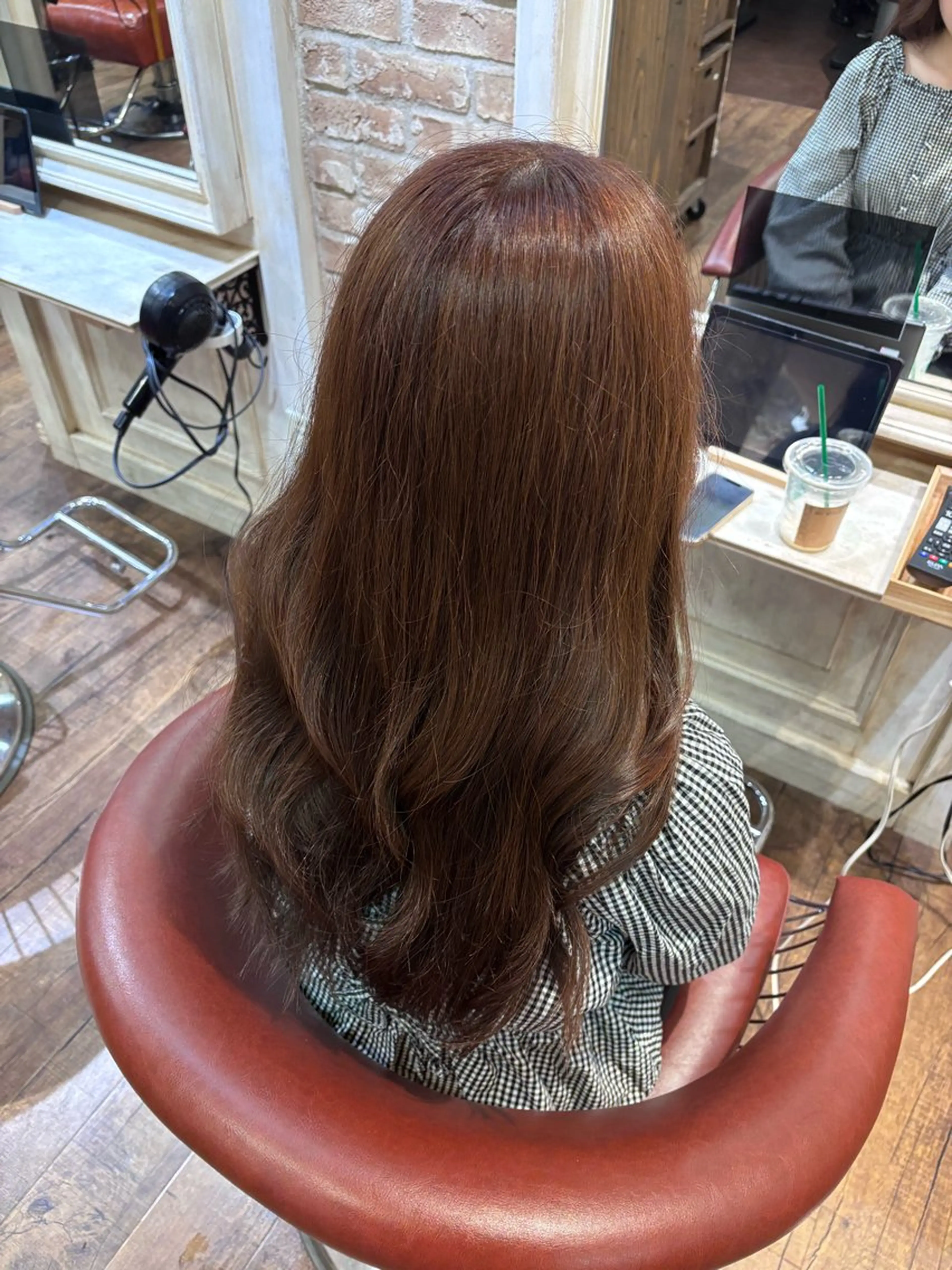 カラー ヘアカラー 優 花のヘアスタイル