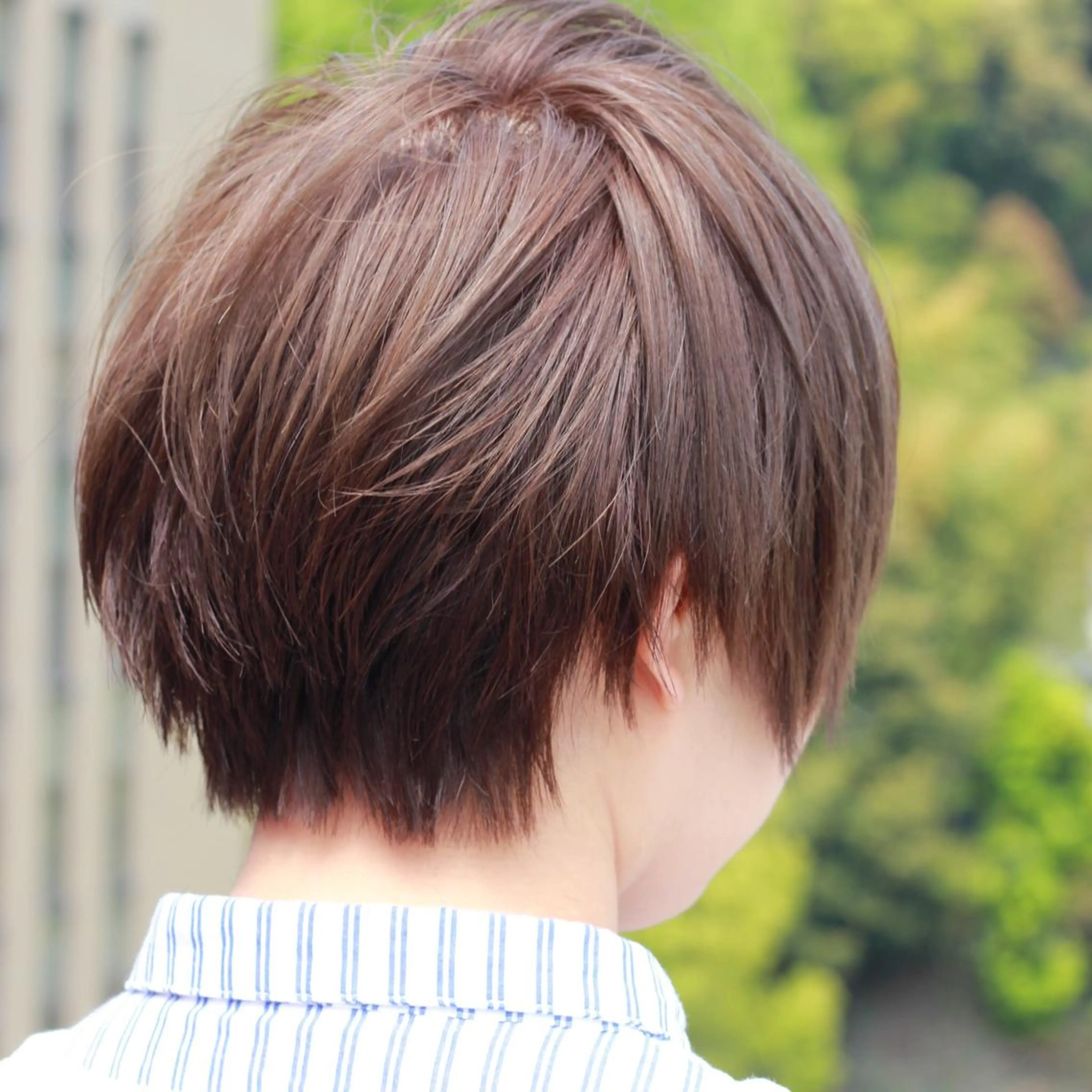 ショート カラー 透明感カラー ヘアカラー Viage （ビアージュ）のヘアスタイル