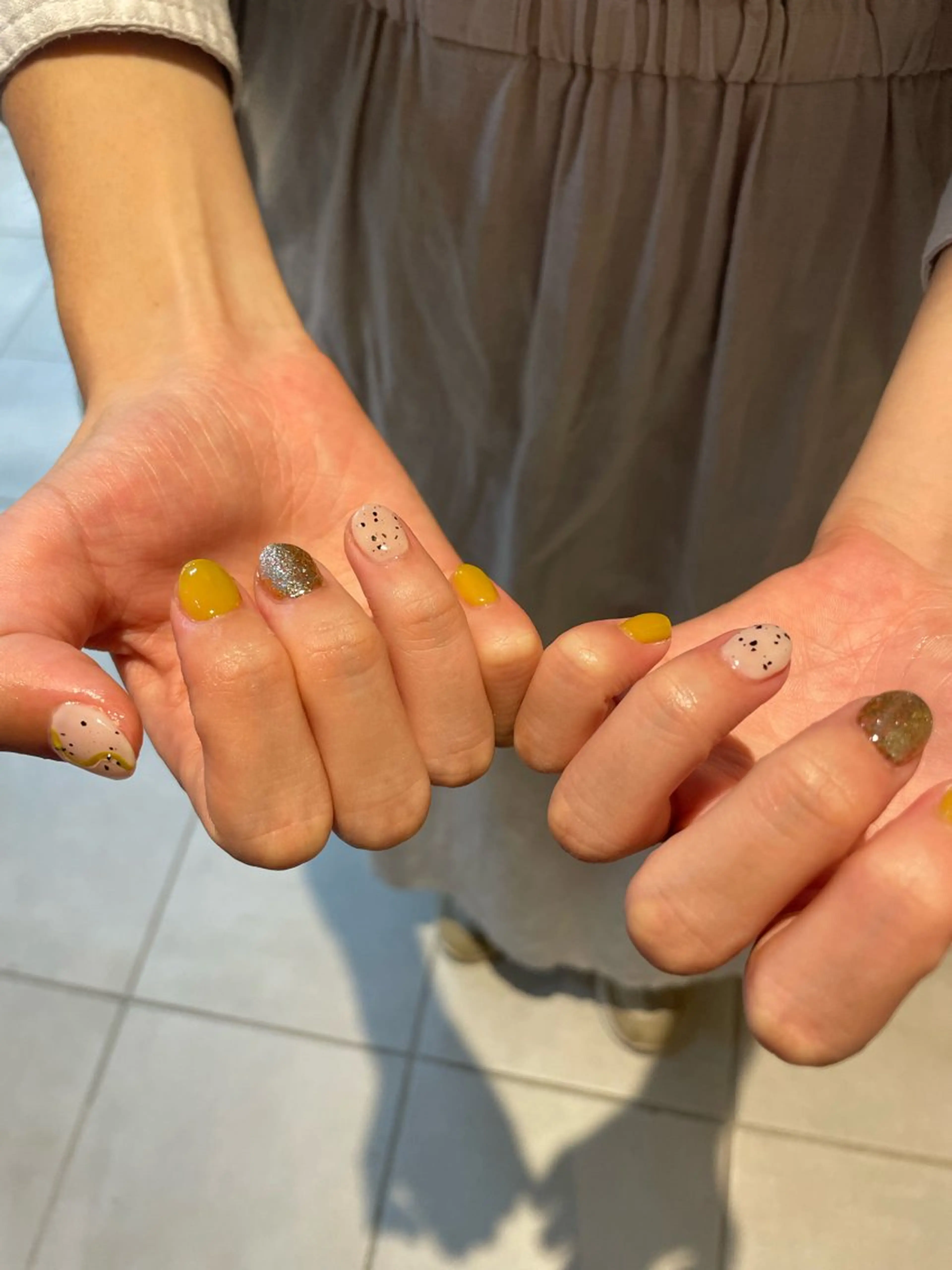 ネイル シンプルネイル aoi TRIOSのネイルデザイン